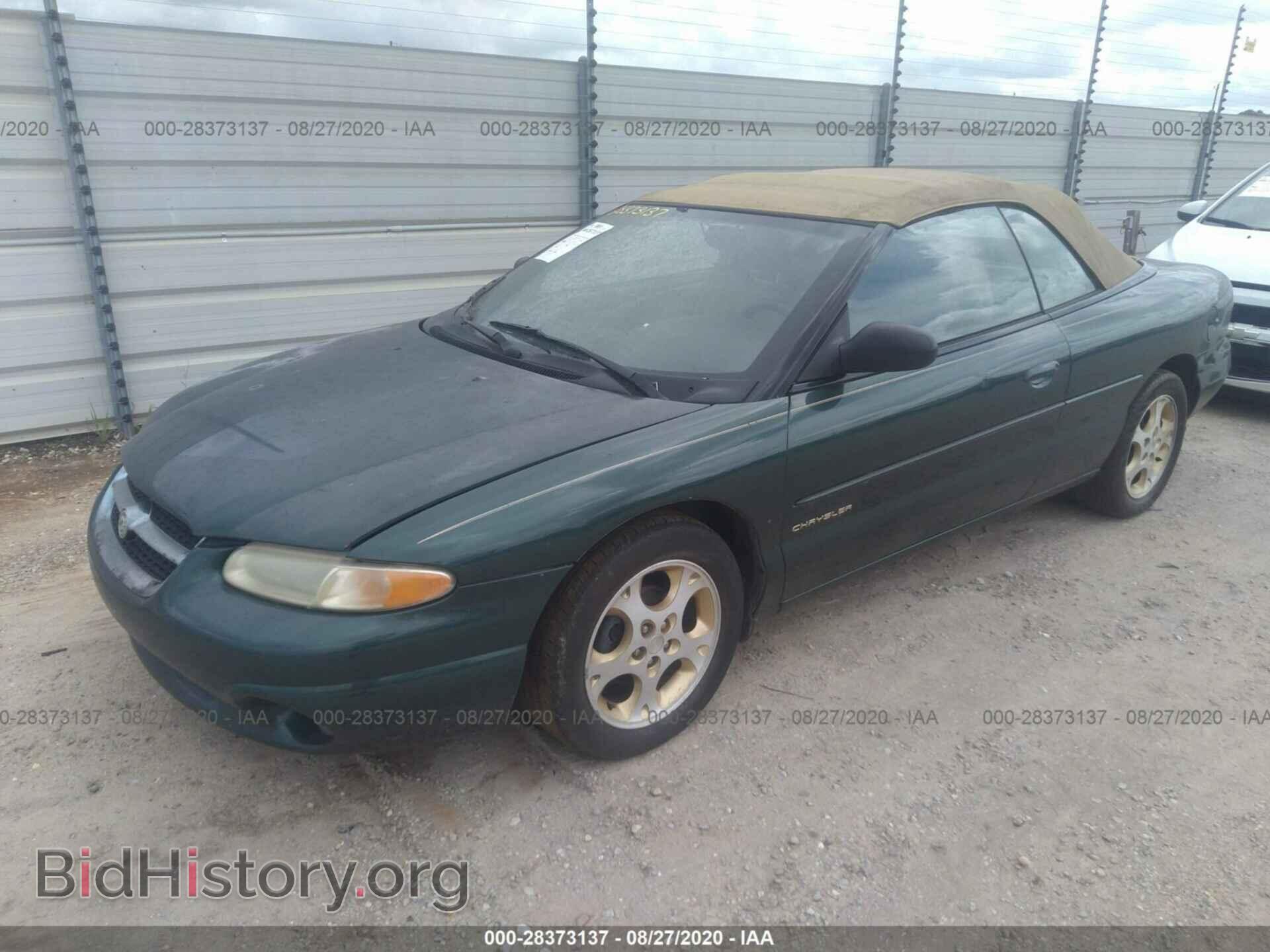 1998 CHRYSLER SEBRING - VIN: 3C3EL55H7WT317976 - Фото 2