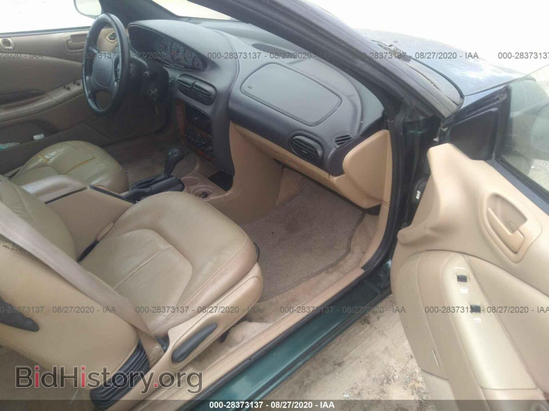 1998 CHRYSLER SEBRING - VIN: 3C3EL55H7WT317976 - Фото 5