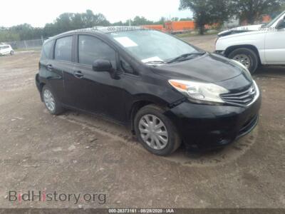 2014 Nissan VERSA NOTE SV, black — VIN 3N1CE2CP4EL354782, IAAI