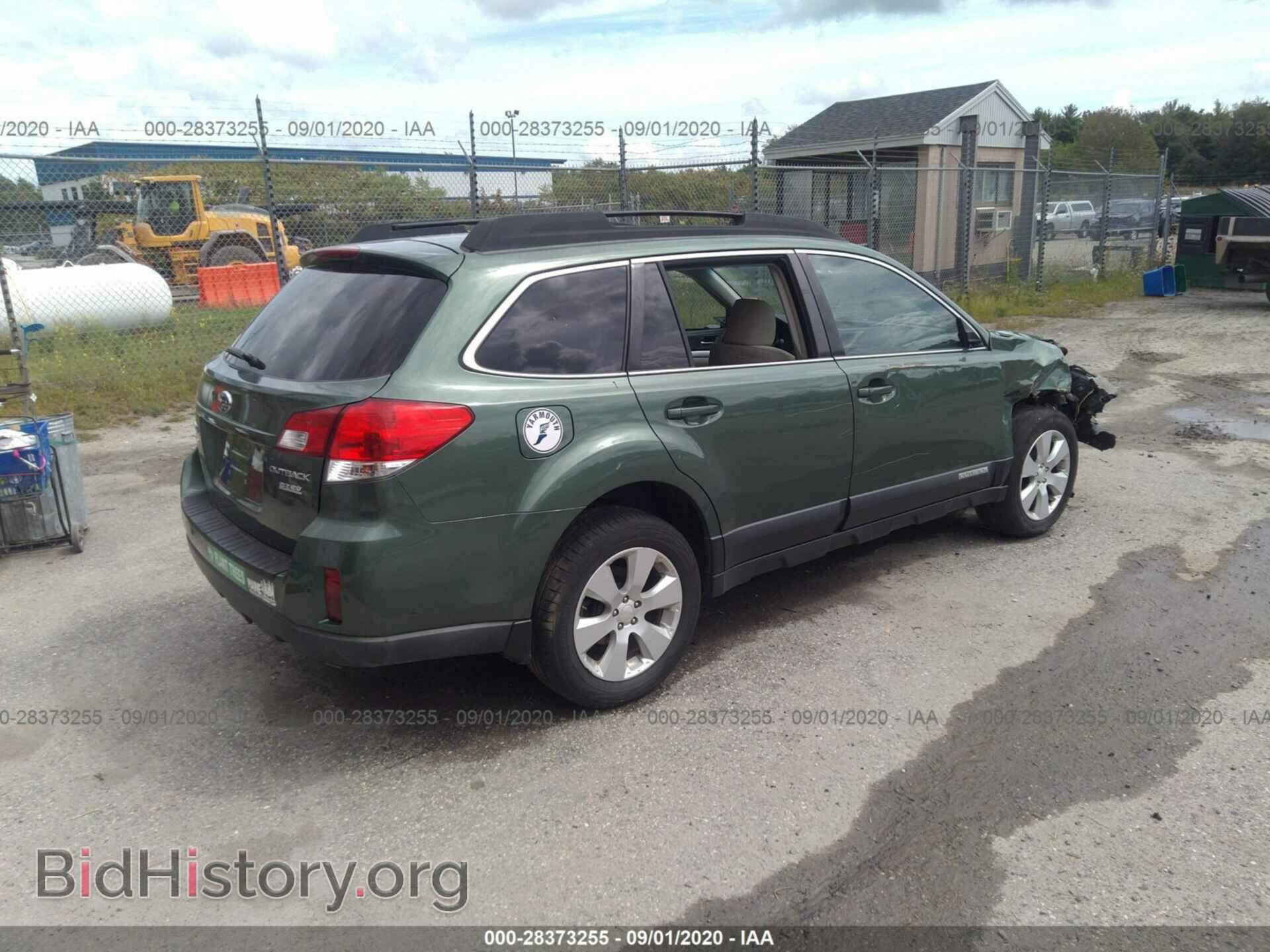 2011 SUBARU OUTBACK - VIN: 4S4BRBCC7B3414308 - Фото 4