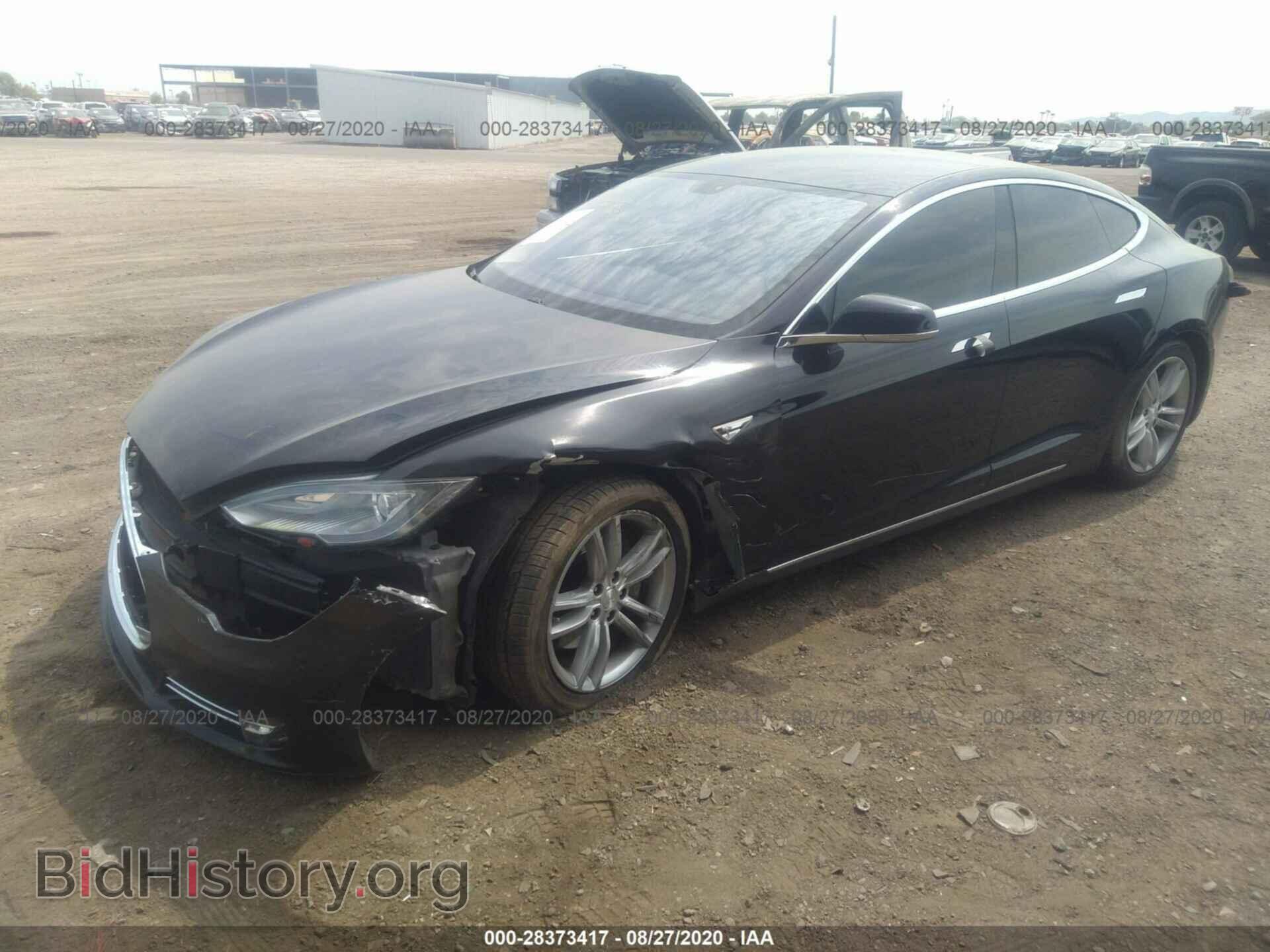 2013 TESLA MODEL S - VIN: 5YJSA1CN2DFP04453 - Photo 2