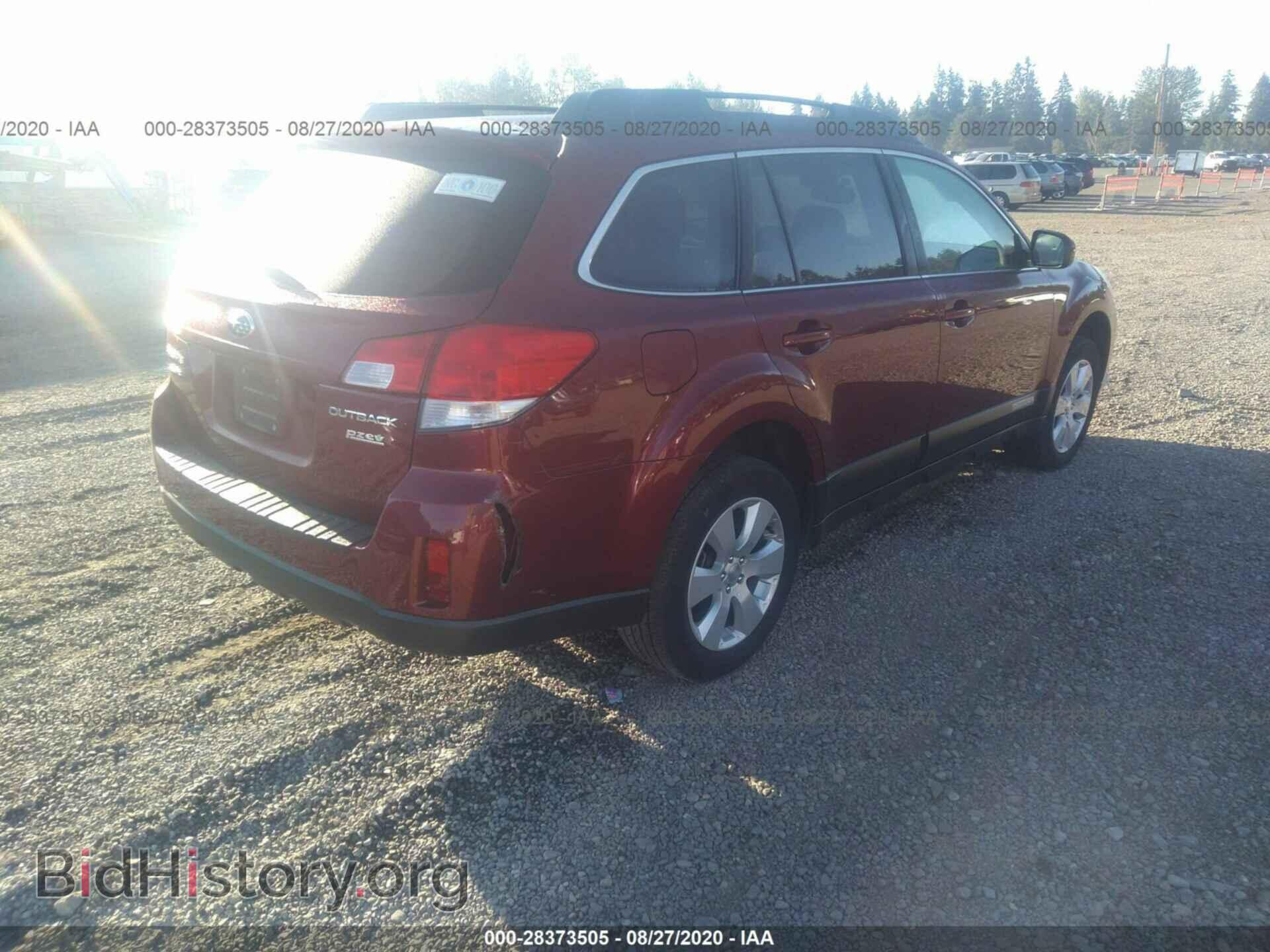 2012 SUBARU OUTBACK - VIN: 4S4BRBCC4C3277992 - Photo 4