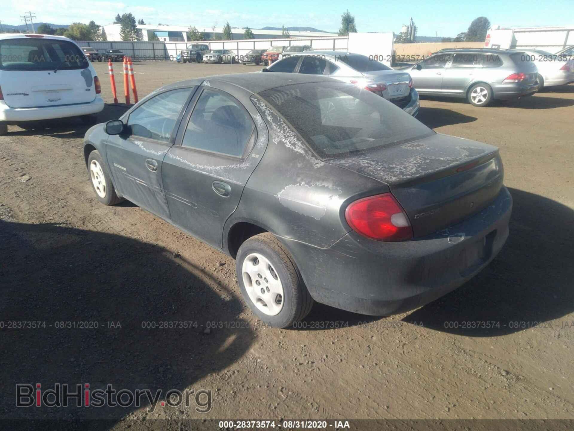2001 DODGE NEON - VIN: 1B3ES46C31D274992 - Фото 3