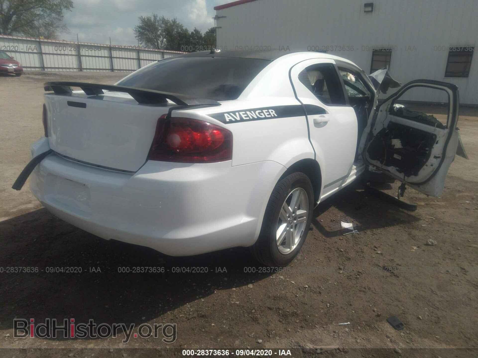 2011 DODGE AVENGER - VIN: 1B3BD4FB2BN563233 - Фото 4