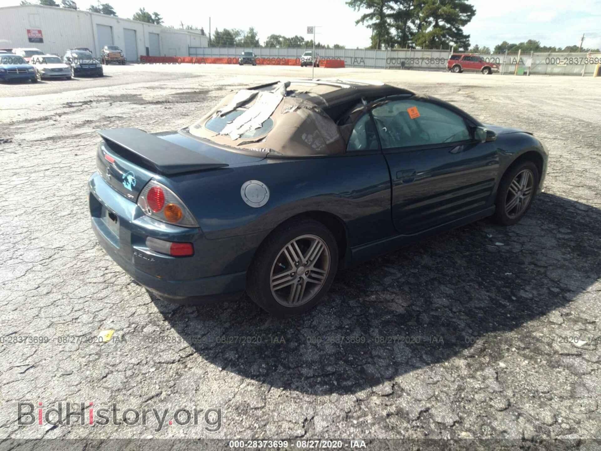 2004 MITSUBISHI ECLIPSE - VIN: 4A3AE55H64E058475 - Фото 4