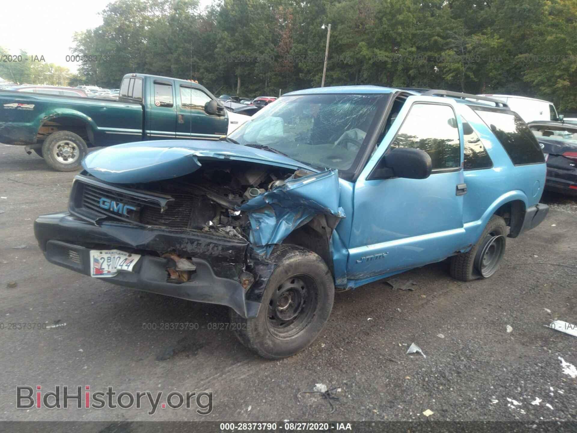 2000 GMC JIMMY - VIN: 1GKCS18W6YK196150 - Фото 2
