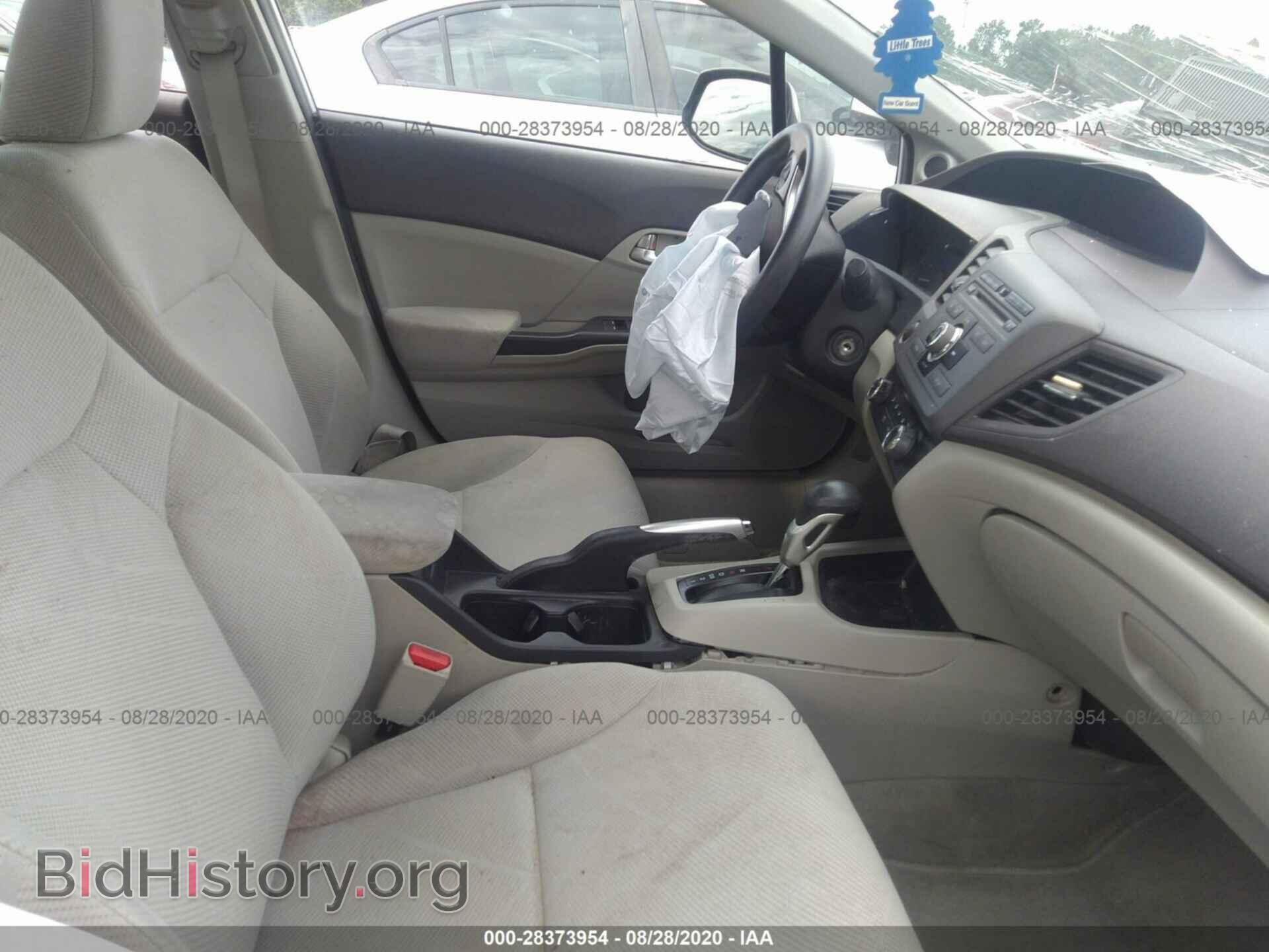 2012 HONDA CIVIC SDN - VIN: 2HGFB2F82CH527147 - Фото 5