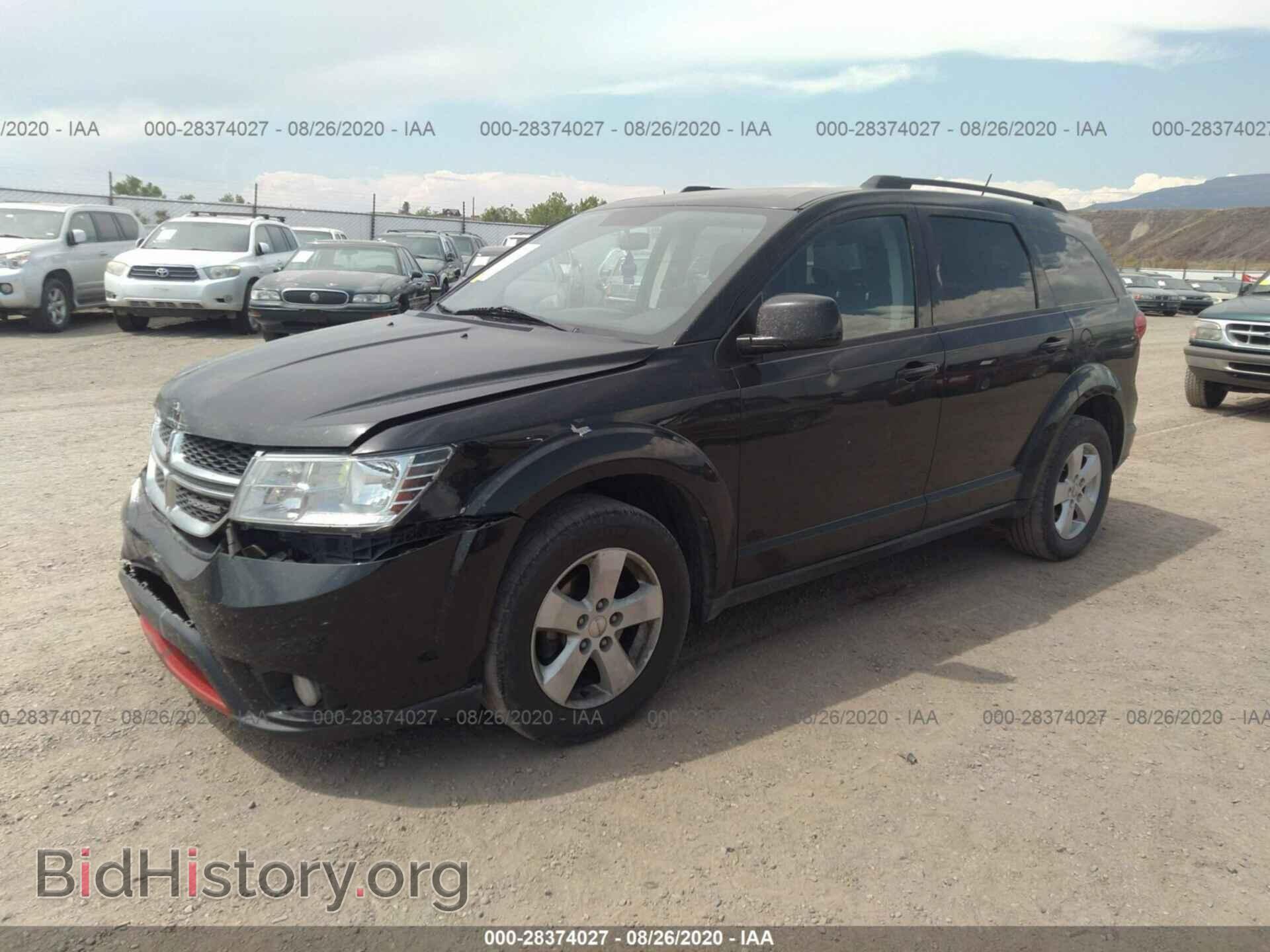 2012 DODGE JOURNEY - VIN: 3C4PDDBG5CT144879 - Фото 2