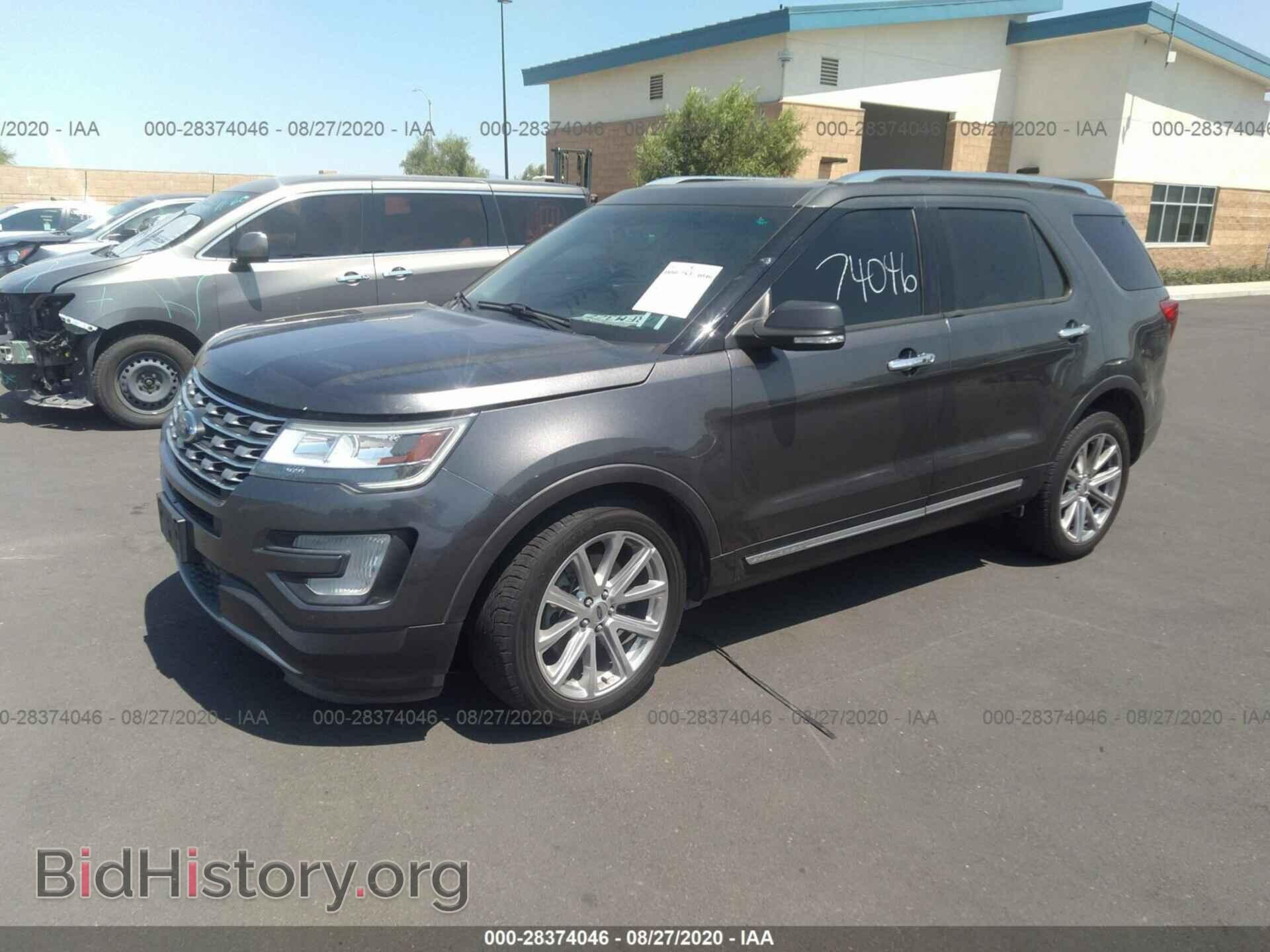 2016 FORD EXPLORER - VIN: 1FM5K7F87GGC13708 - Фото 2