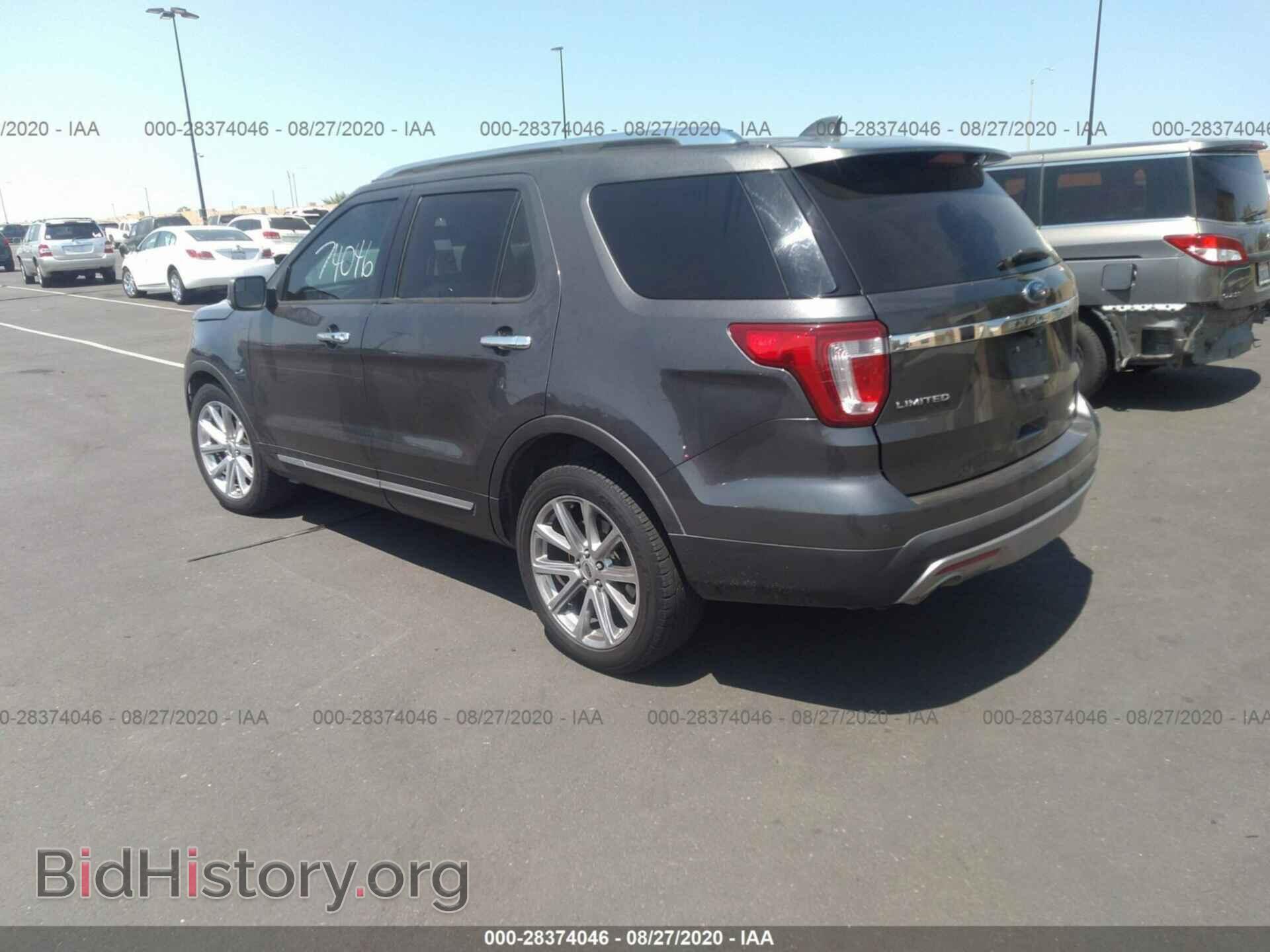 2016 FORD EXPLORER - VIN: 1FM5K7F87GGC13708 - Фото 3