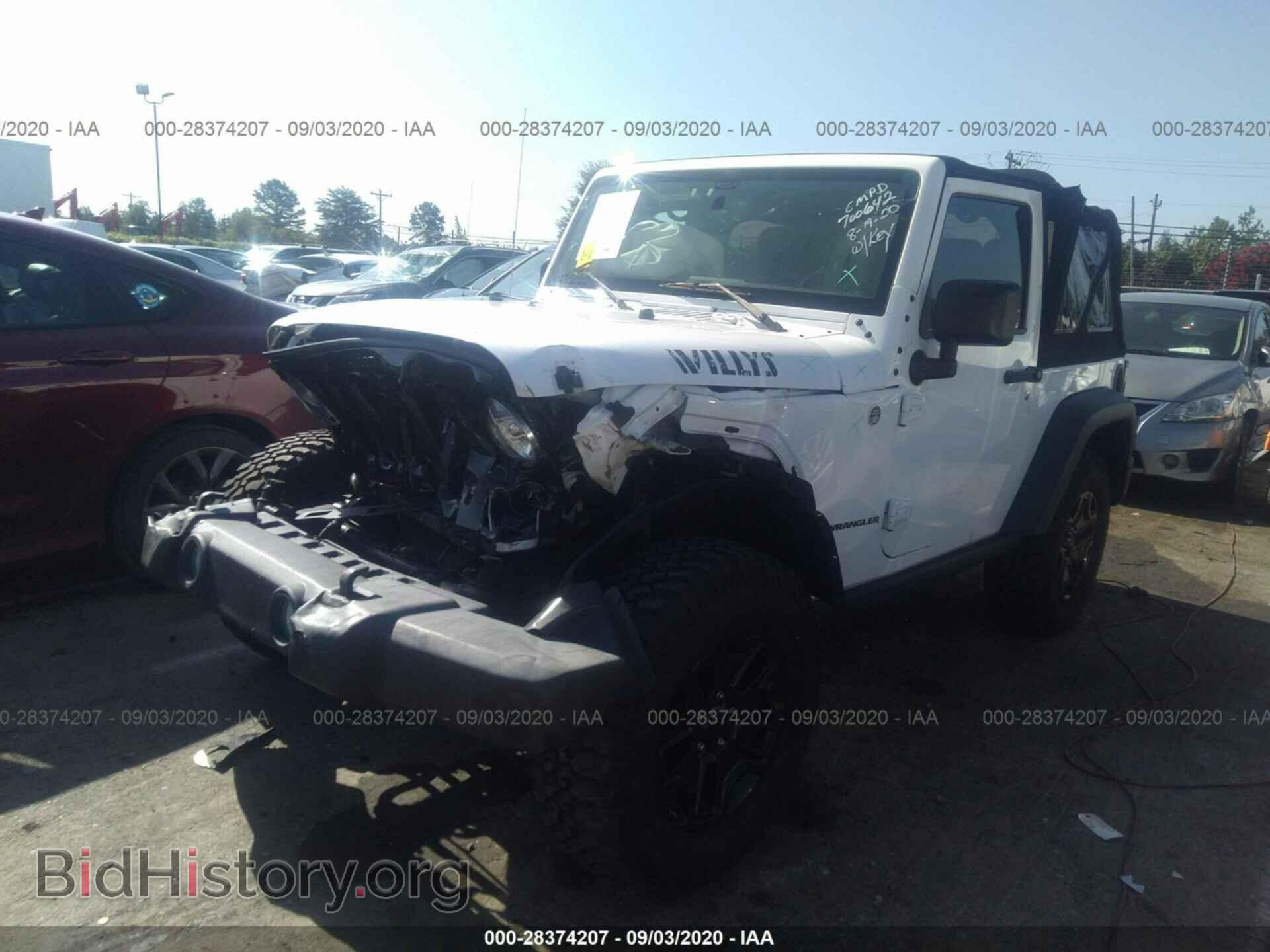 2015 JEEP WRANGLER - VIN: 1C4AJWAG0FL700642 - Фото 2