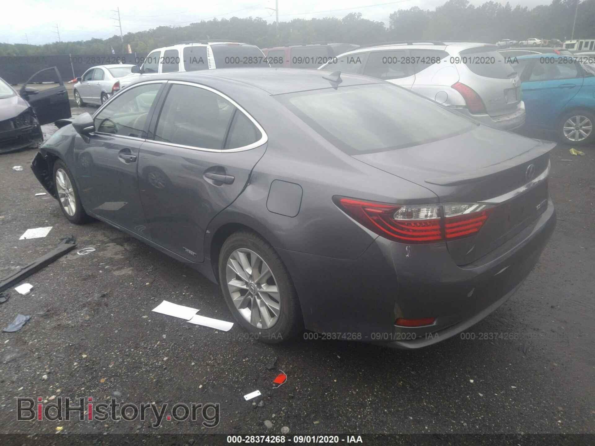 2013 LEXUS ES 300H - VIN: JTHBW1GG8D2025141 - Фото 3