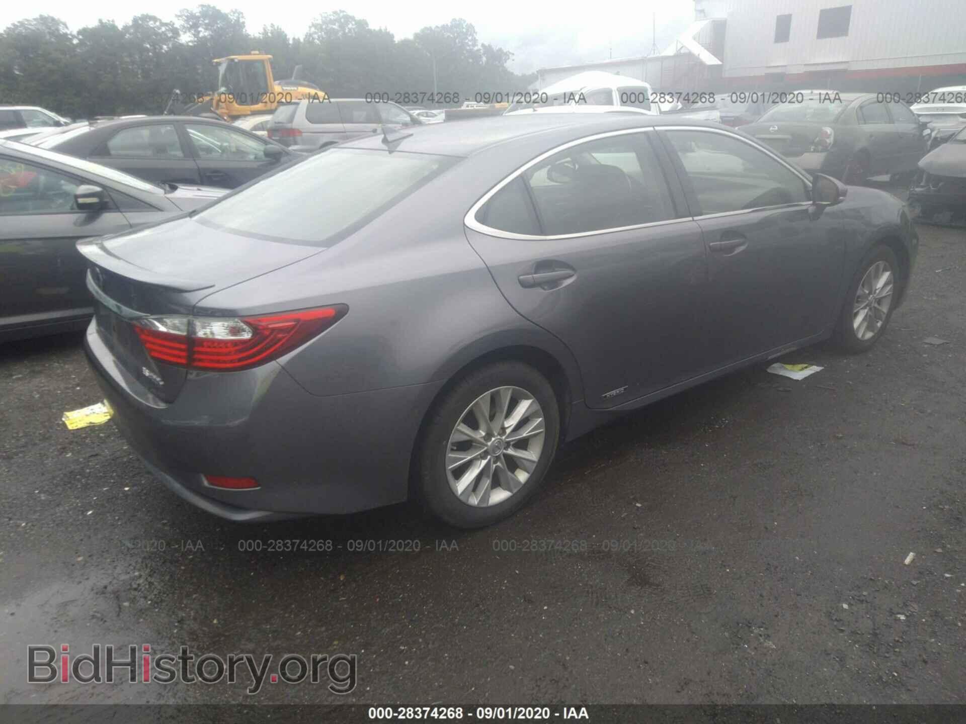 2013 LEXUS ES 300H - VIN: JTHBW1GG8D2025141 - Фото 4