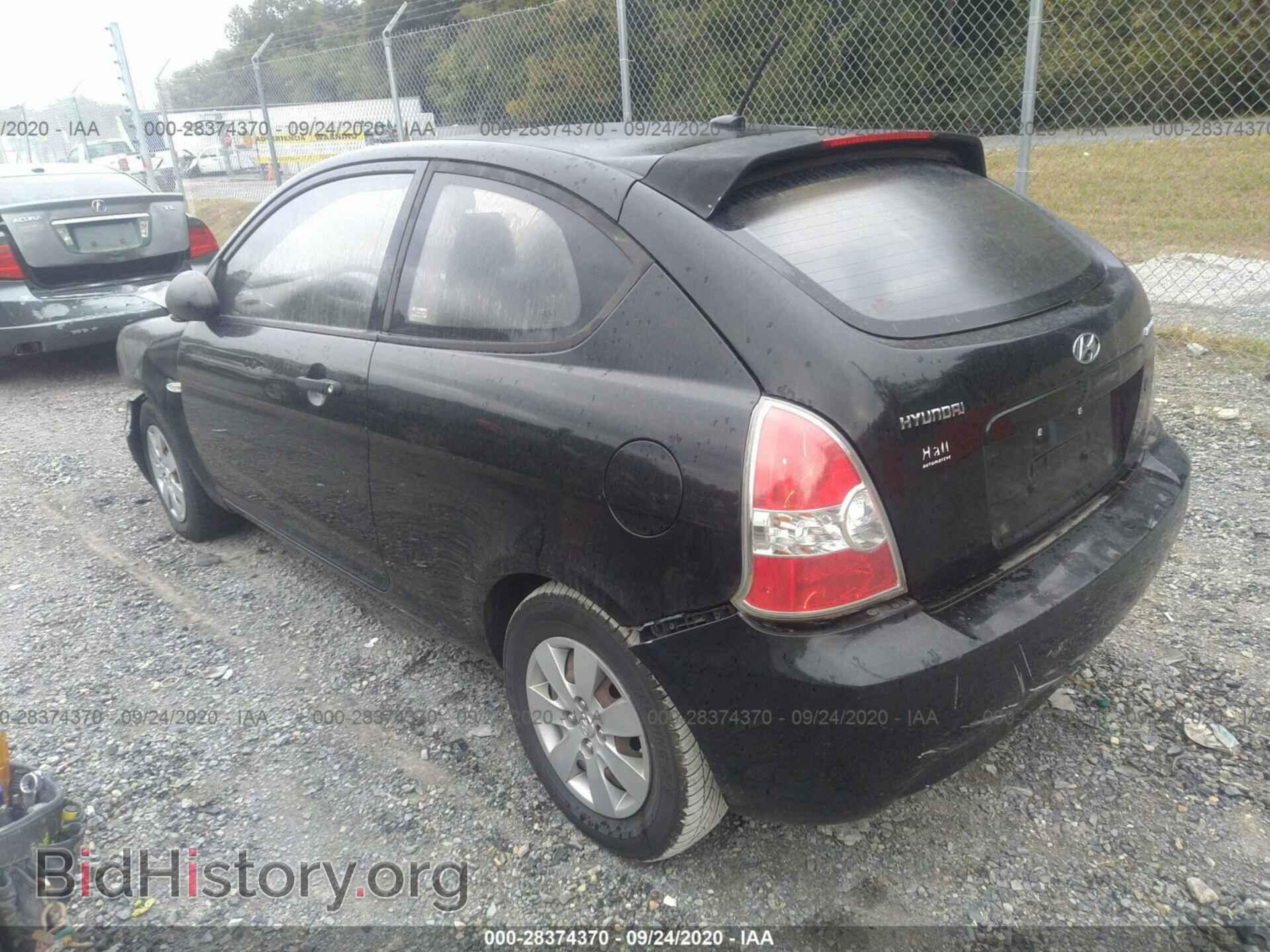 2008 HYUNDAI ACCENT - VIN: KMHCM36C68U093112 - Фото 3