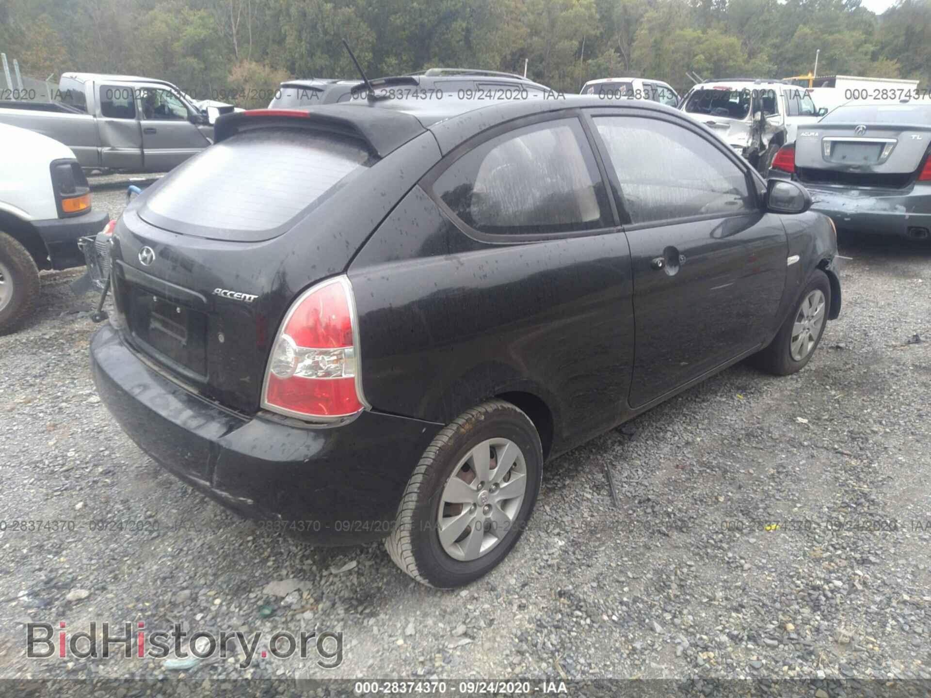 2008 HYUNDAI ACCENT - VIN: KMHCM36C68U093112 - Фото 4