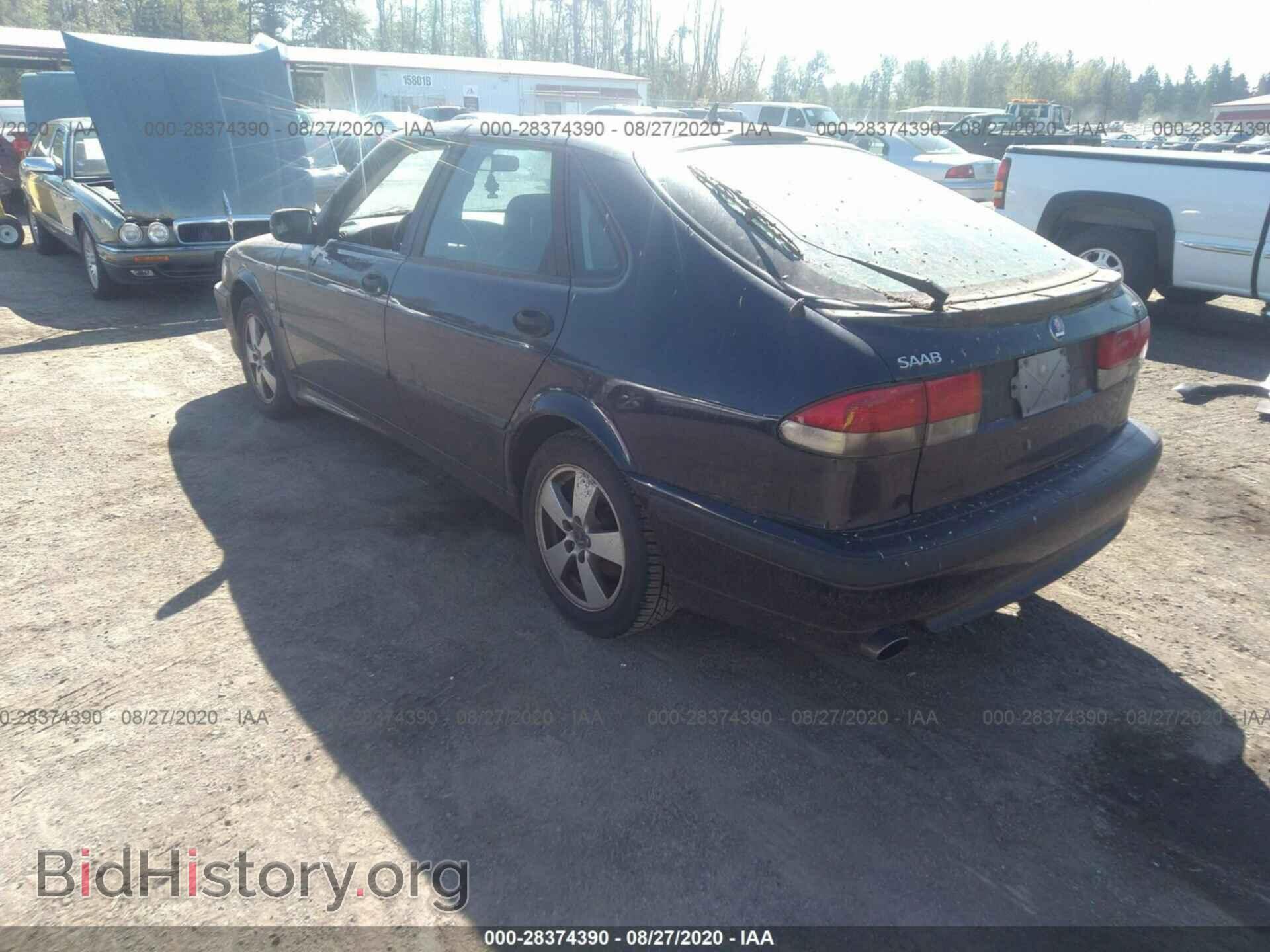 2002 SAAB 9-3 - VIN: YS3DF55K827014562 - Photo 3