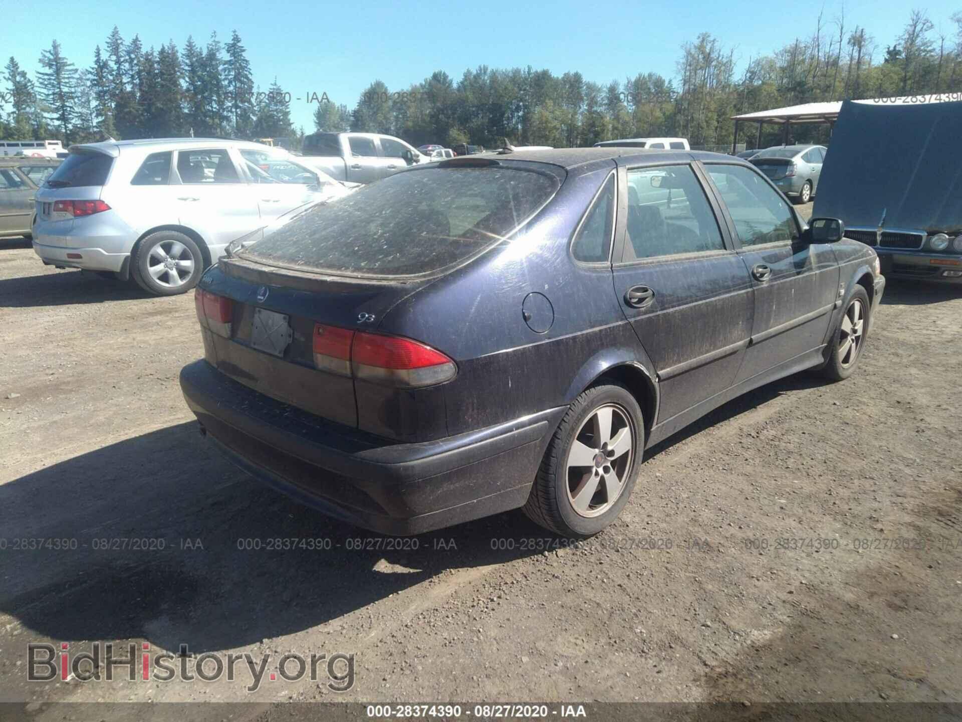 2002 SAAB 9-3 - VIN: YS3DF55K827014562 - Photo 4
