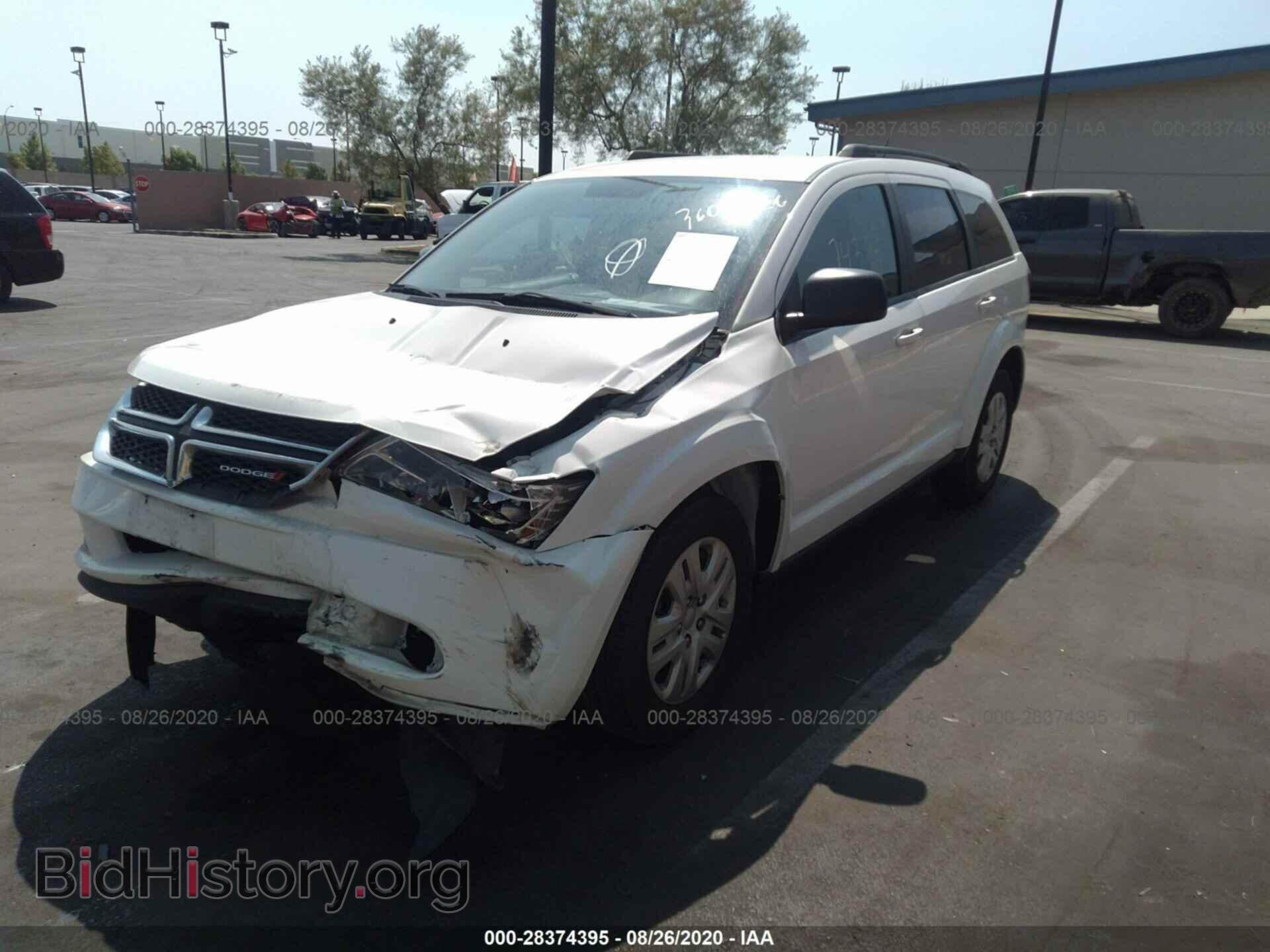 2016 DODGE JOURNEY - VIN: 3C4PDCAB2GT223075 - Фото 2