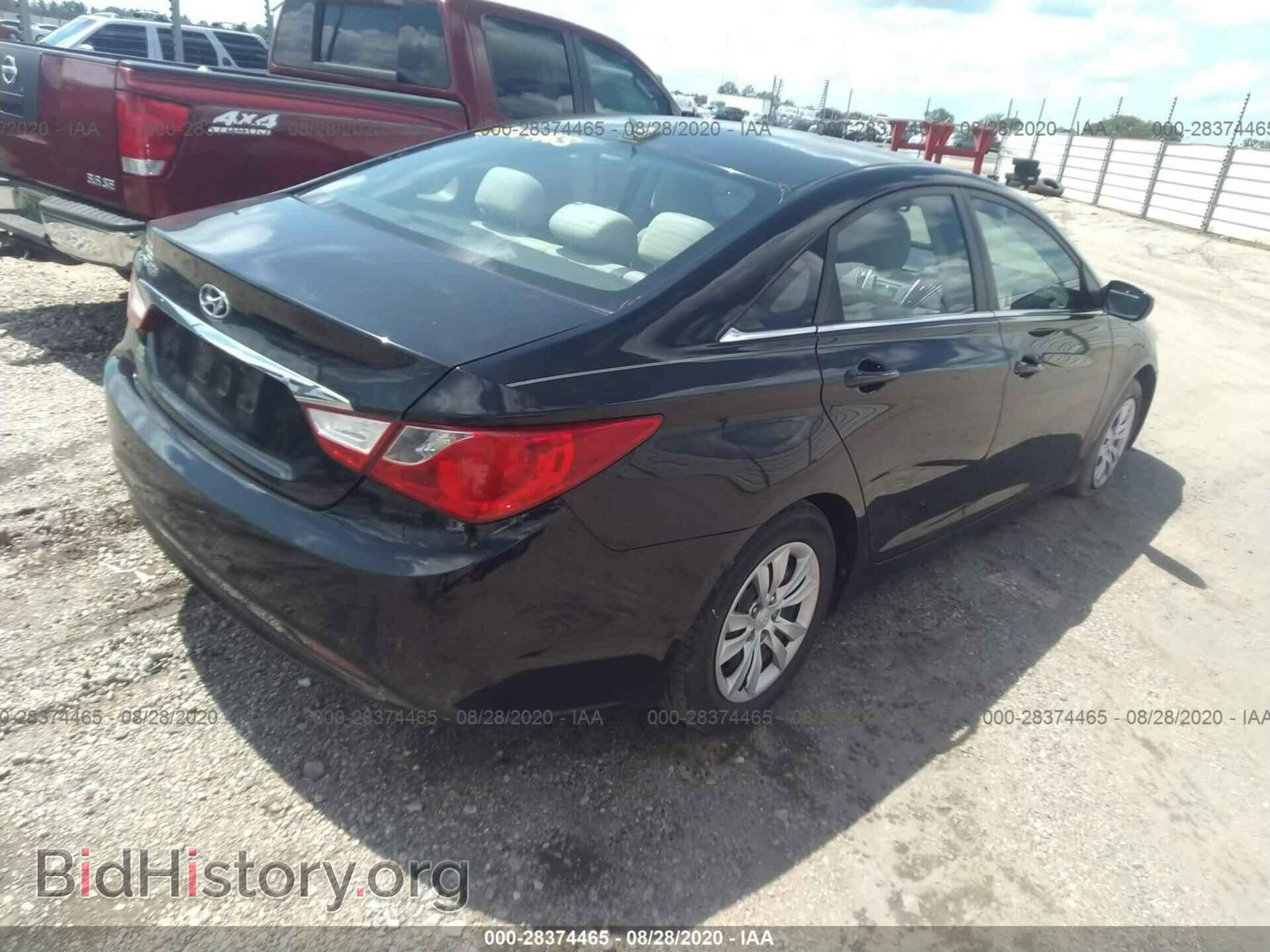 2012 HYUNDAI SONATA - VIN: 5NPEB4AC0CH458404 - Фото 4