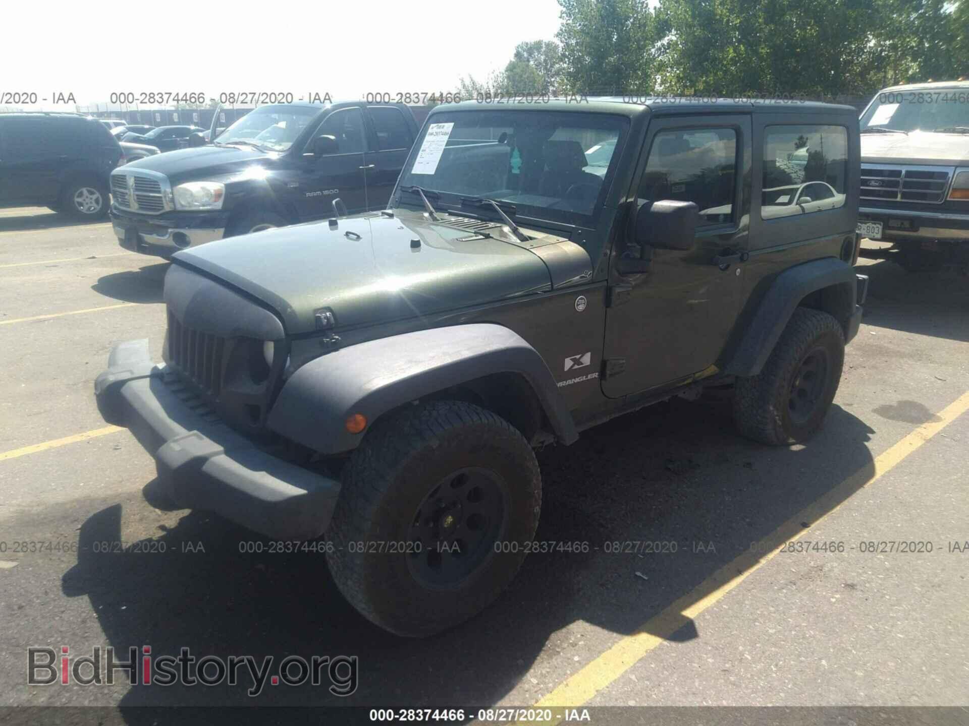 2007 JEEP WRANGLER - VIN: 1J4FA24137L190837 - Фото 2