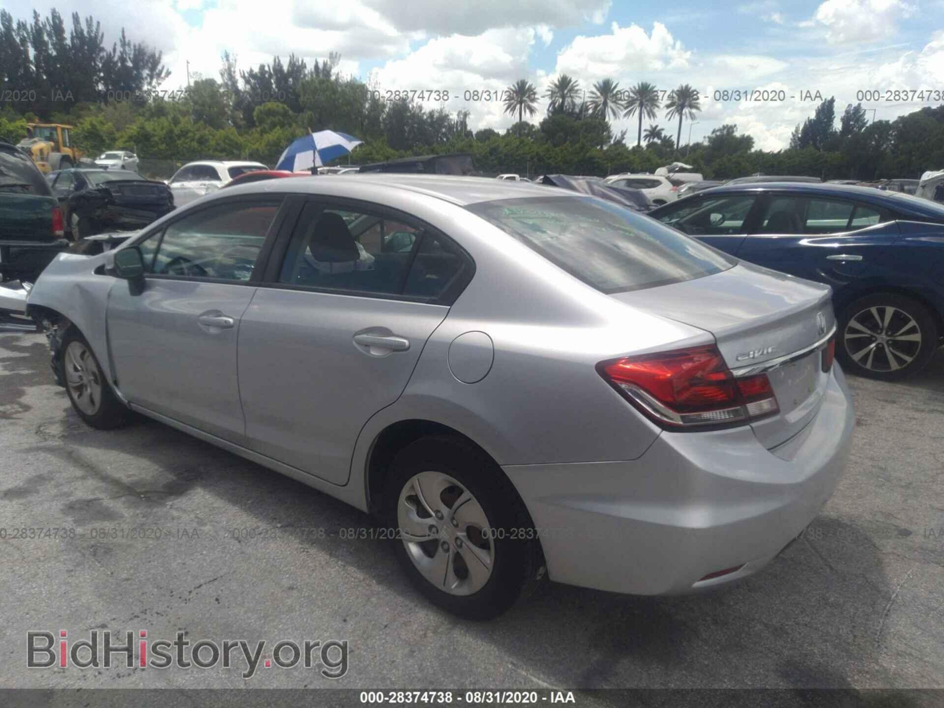 2013 HONDA CIVIC SDN - VIN: 19XFB2F59DE044479 - Фото 3