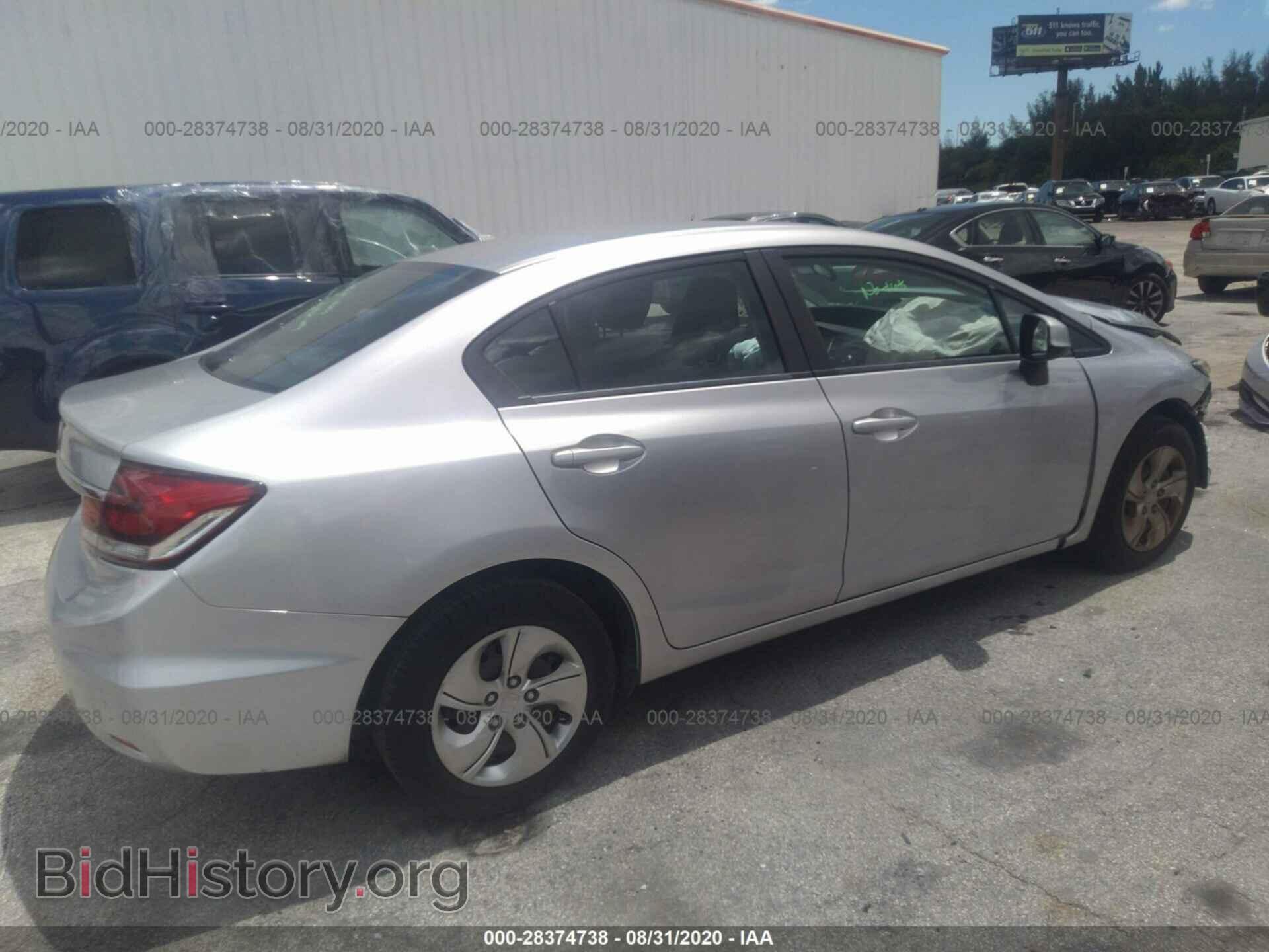 2013 HONDA CIVIC SDN - VIN: 19XFB2F59DE044479 - Фото 4