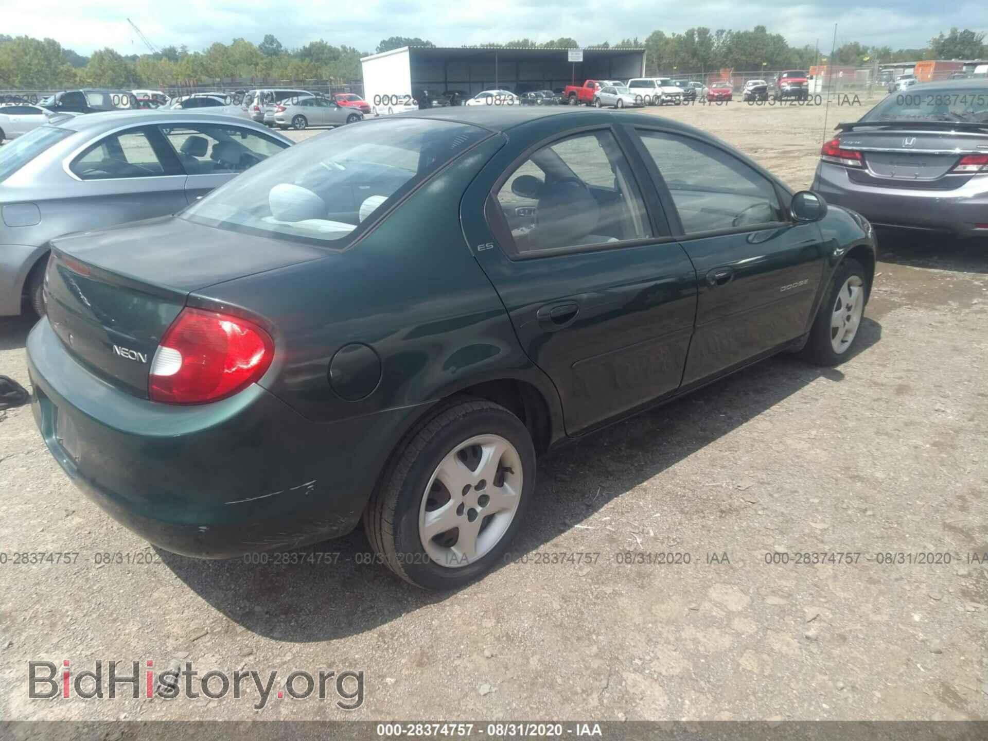 2000 DODGE NEON - VIN: 1B3ES46CXYD812954 - Фото 4