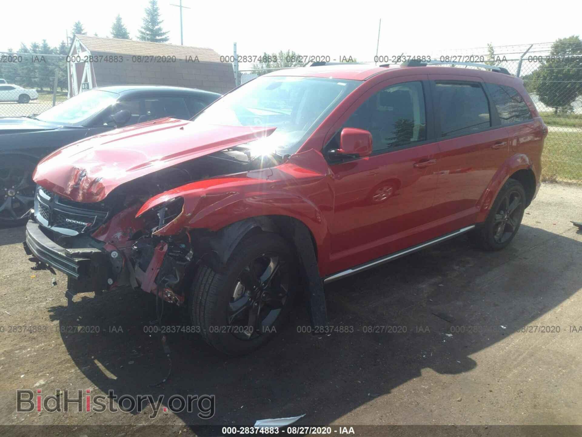 2018 DODGE JOURNEY - VIN: 3C4PDCGG0JT378136 - Фото 2