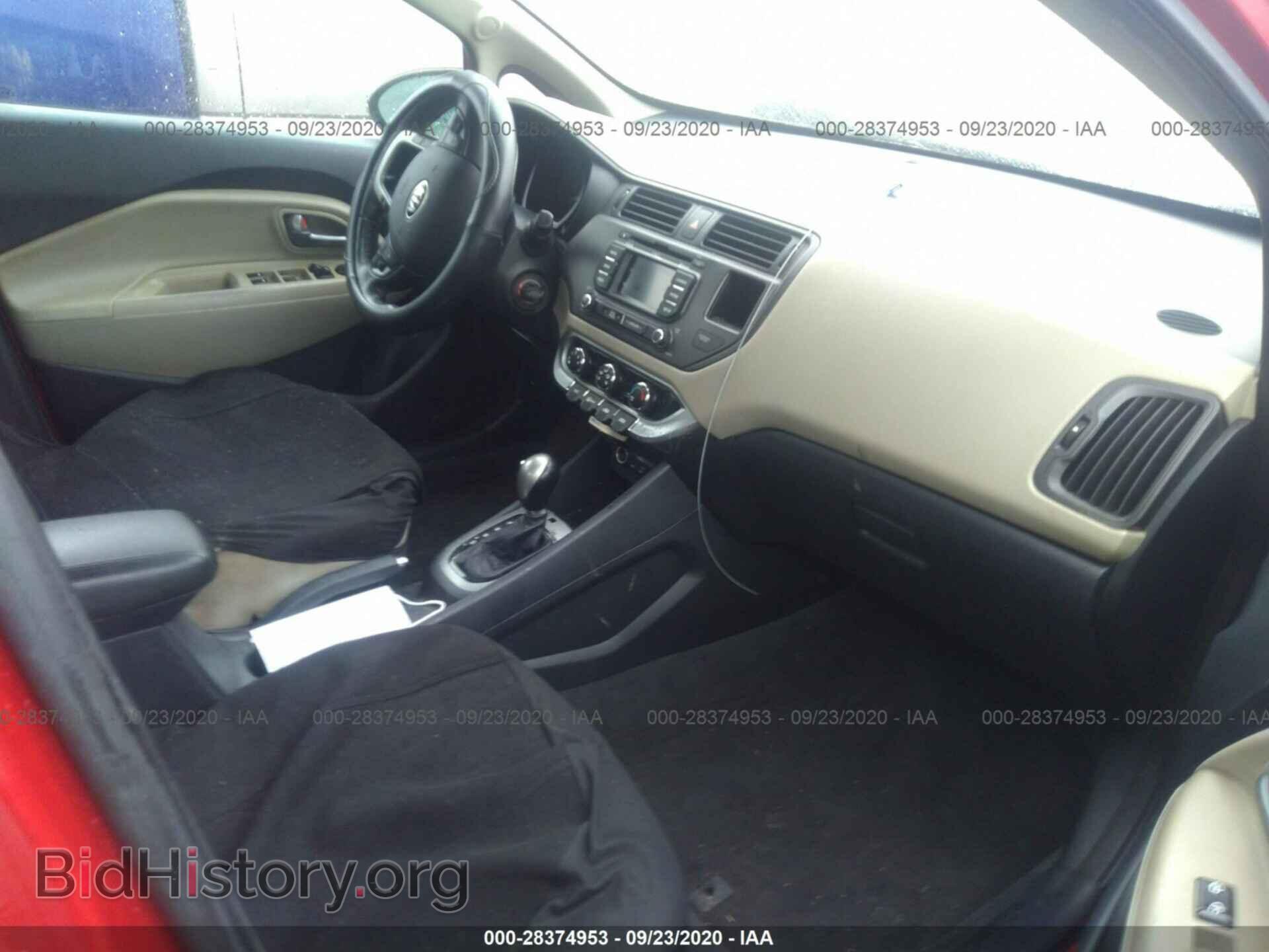 2013 KIA RIO - VIN: KNADN4A33D6161168 - Фото 5
