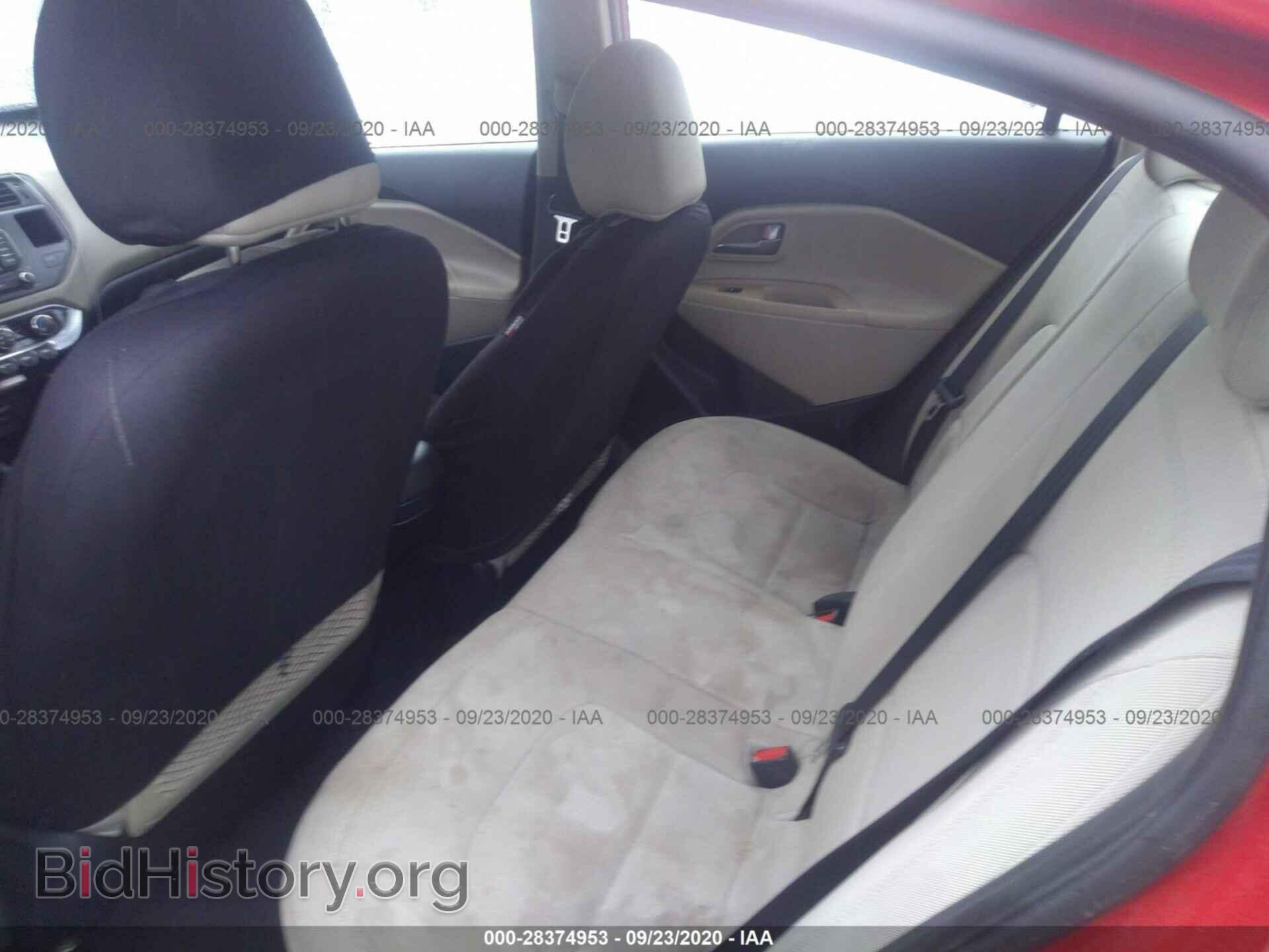 2013 KIA RIO - VIN: KNADN4A33D6161168 - Фото 8