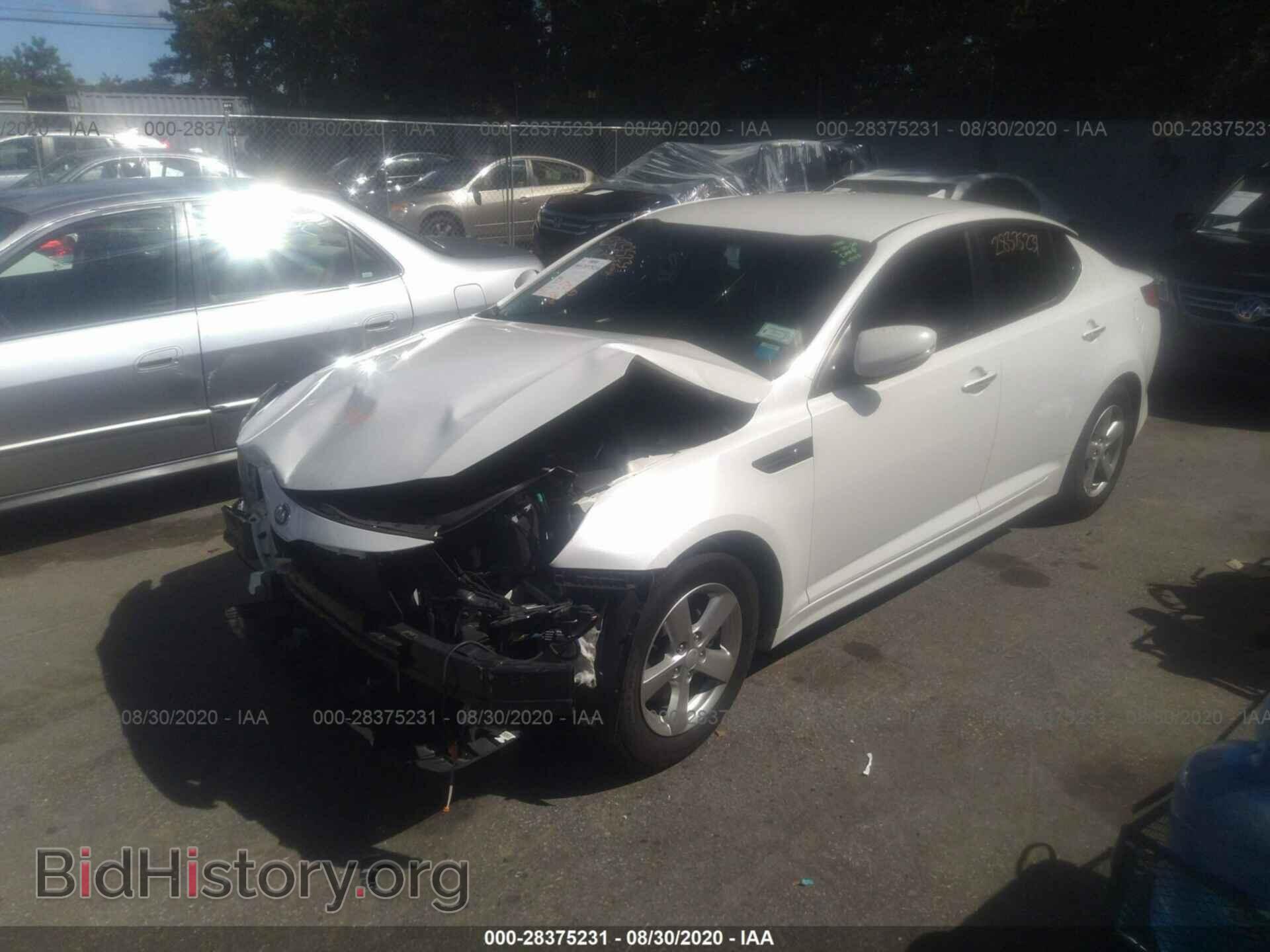 2015 KIA OPTIMA - VIN: KNAGM4A76F5539785 - Photo 2