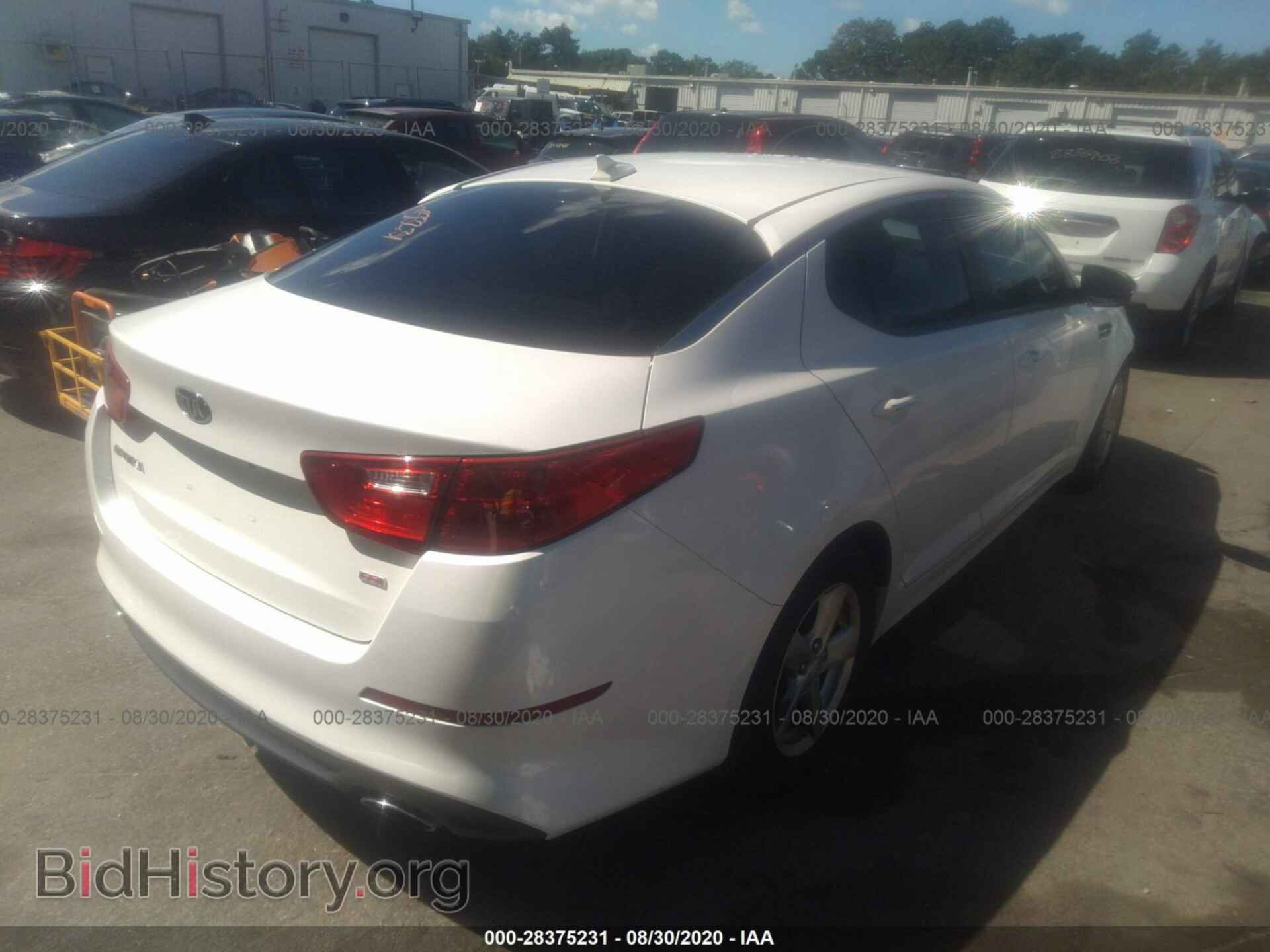 2015 KIA OPTIMA - VIN: KNAGM4A76F5539785 - Photo 4