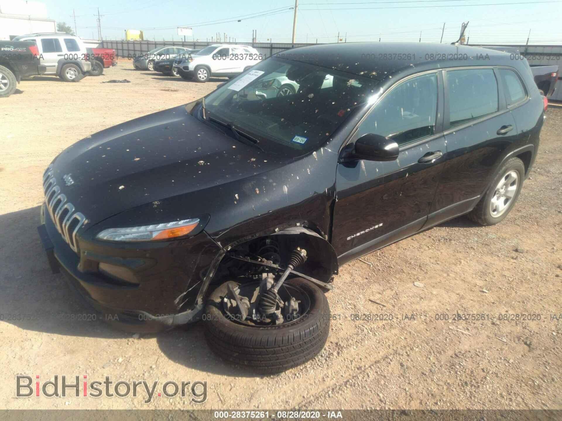 2014 JEEP CHEROKEE - VIN: 1C4PJLABXEW273643 - Фото 2