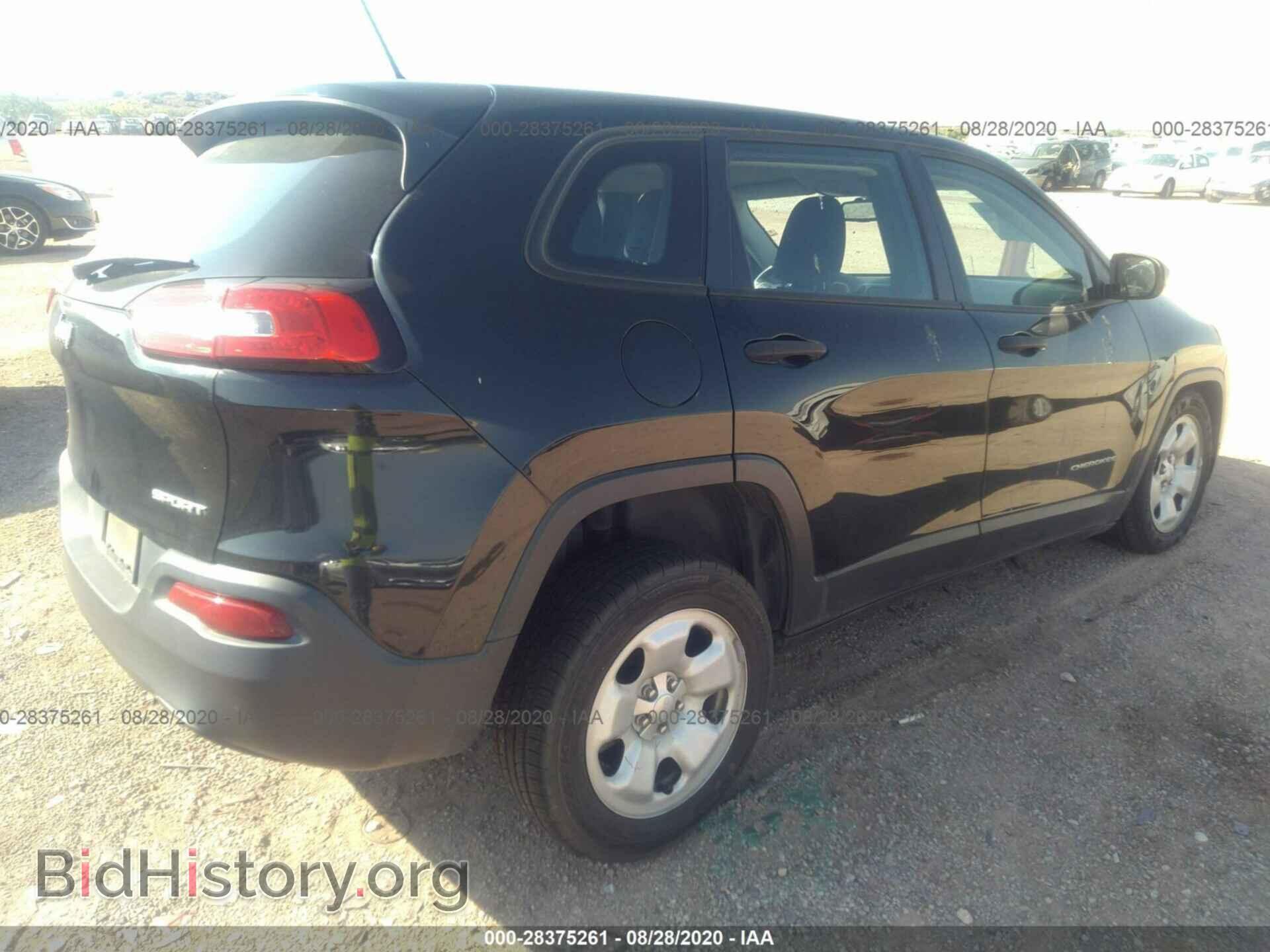 2014 JEEP CHEROKEE - VIN: 1C4PJLABXEW273643 - Фото 4