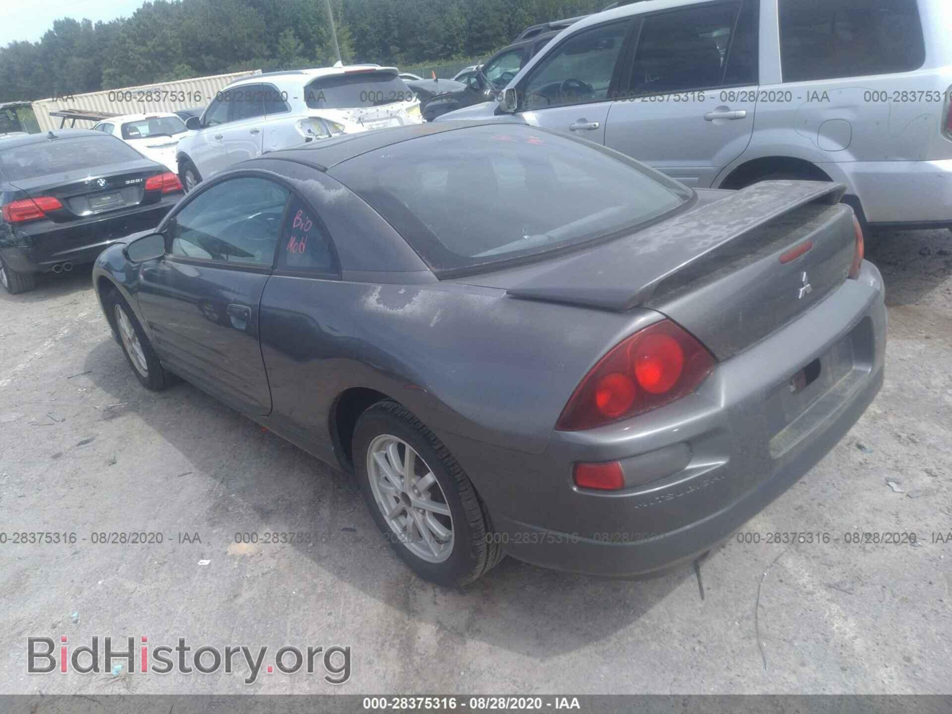 2002 MITSUBISHI ECLIPSE - VIN: 4A3AC44GX2E024710 - Photo 3