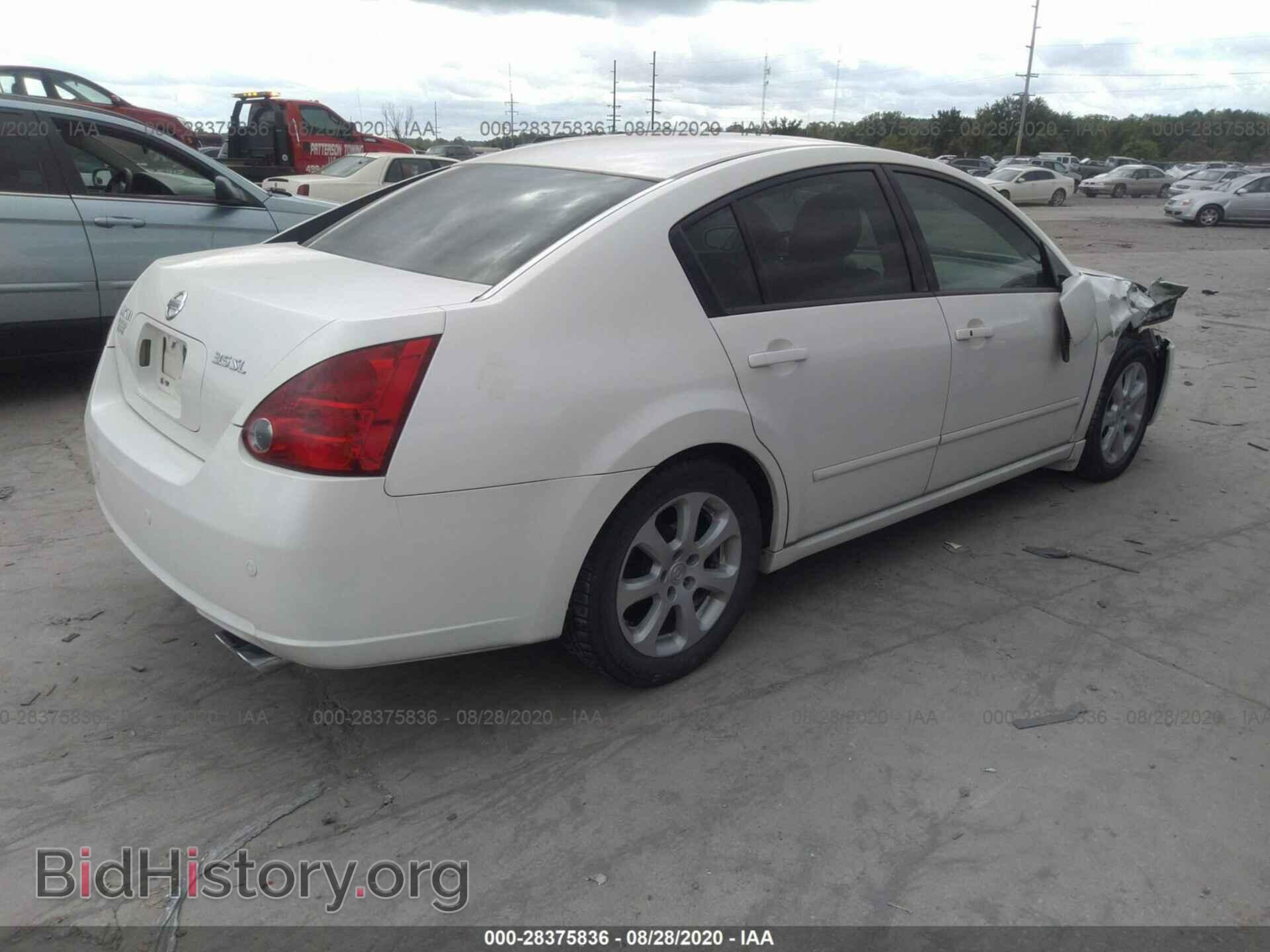 2007 NISSAN MAXIMA - VIN: 1N4BA41E17C836289 - Фото 4