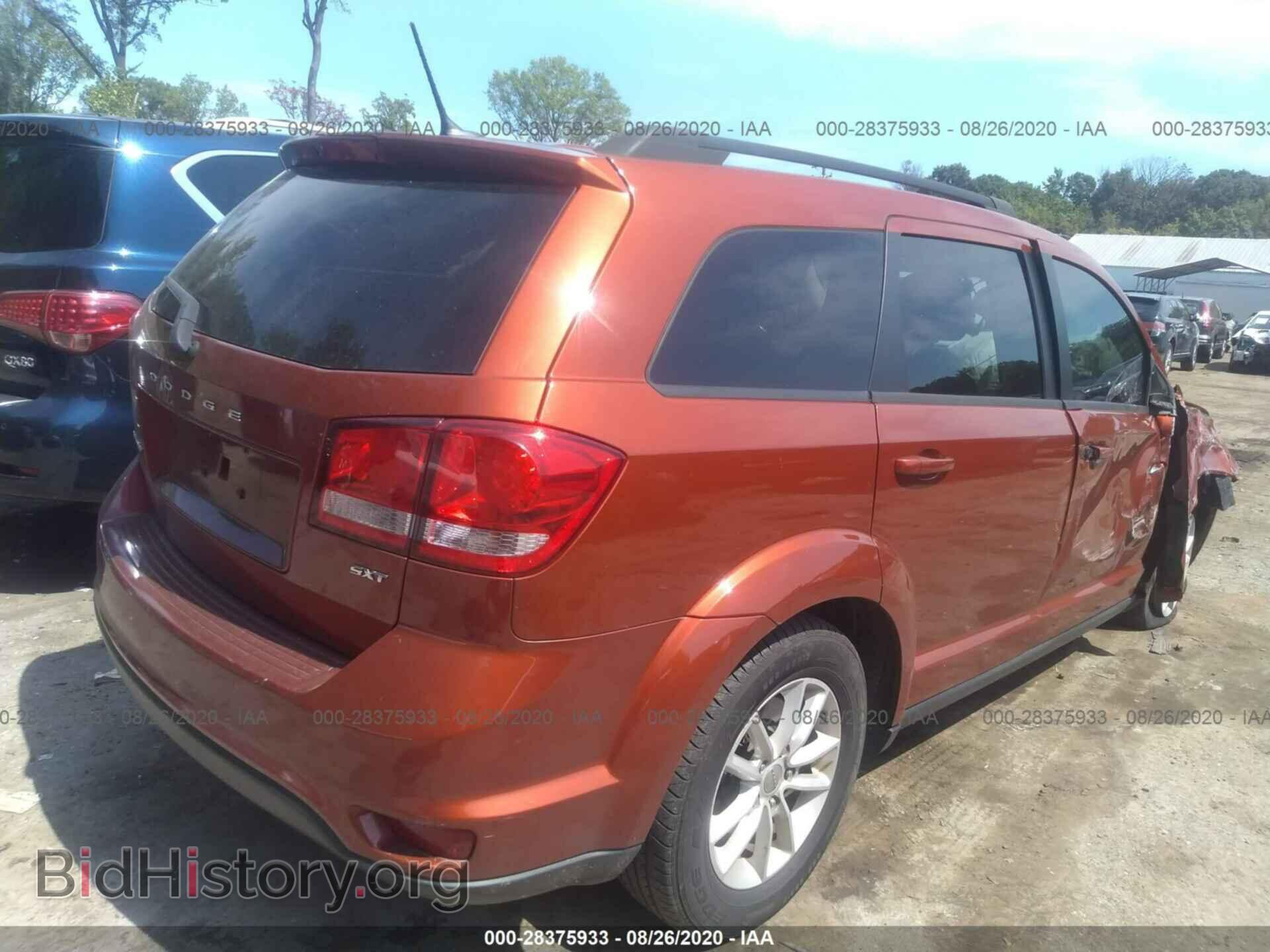 2014 DODGE JOURNEY - VIN: 3C4PDCBB6ET130541 - Фото 4