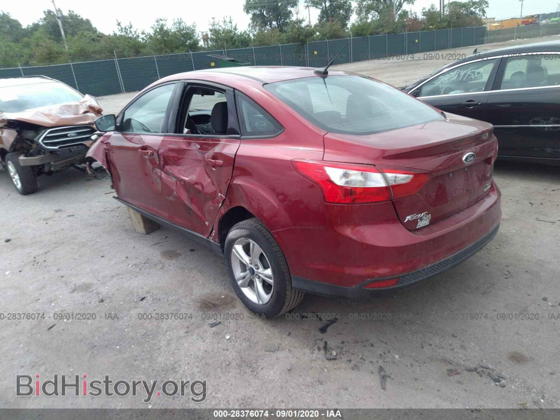 2013 FORD FOCUS - VIN: 1FADP3F28DL142923 - Фото 3