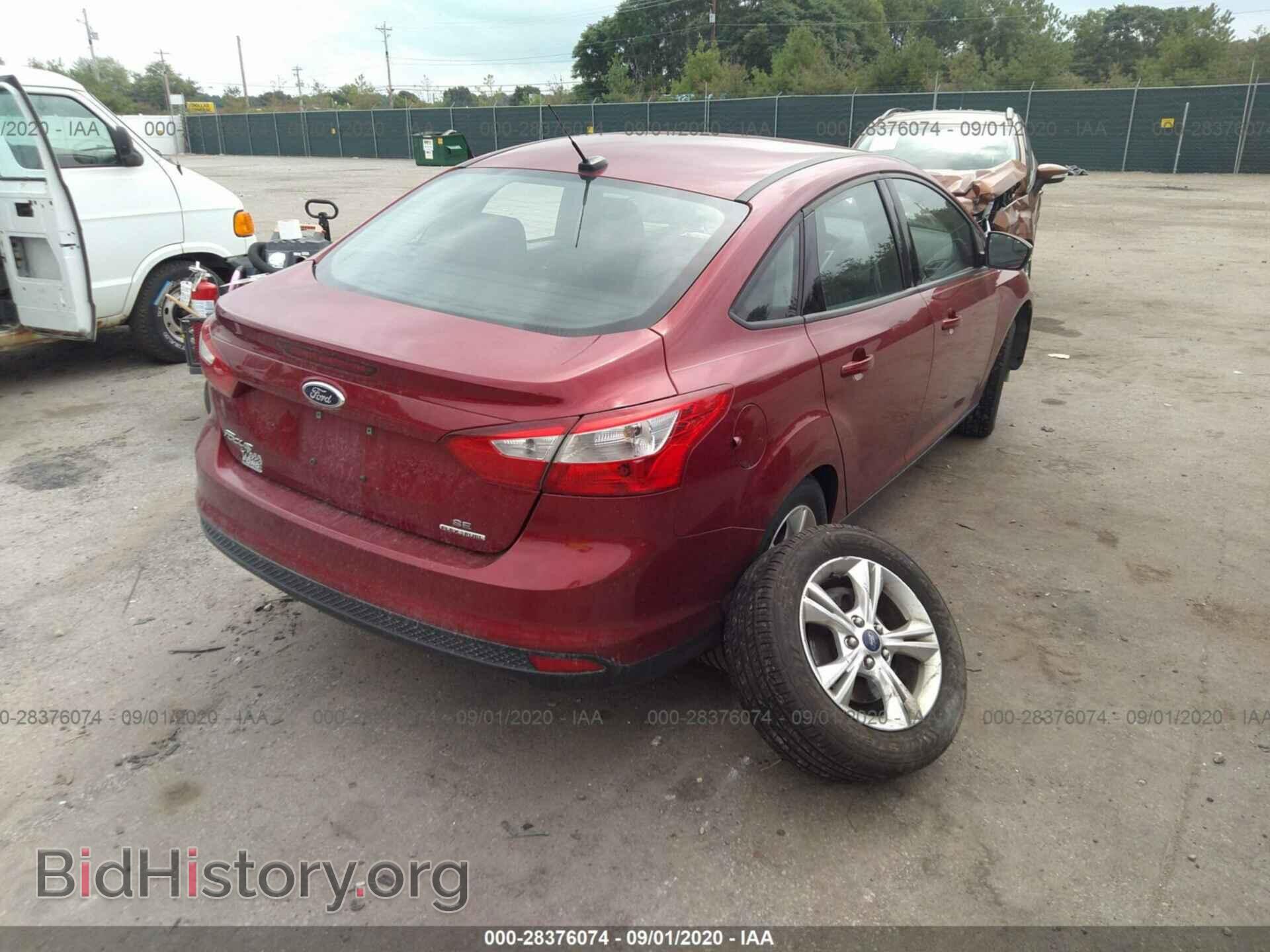 2013 FORD FOCUS - VIN: 1FADP3F28DL142923 - Фото 4