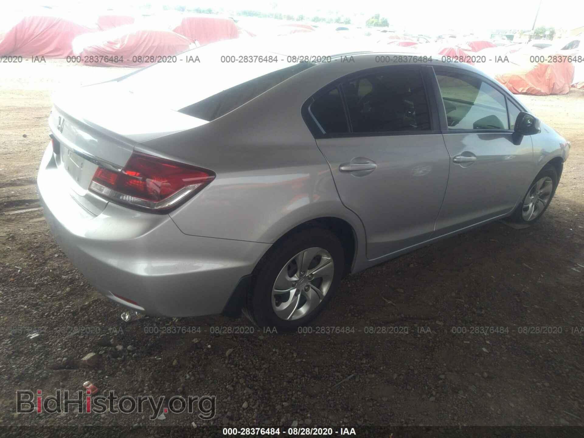 2013 HONDA CIVIC SDN - VIN: 19XFB2F55DE020504 - Фото 4