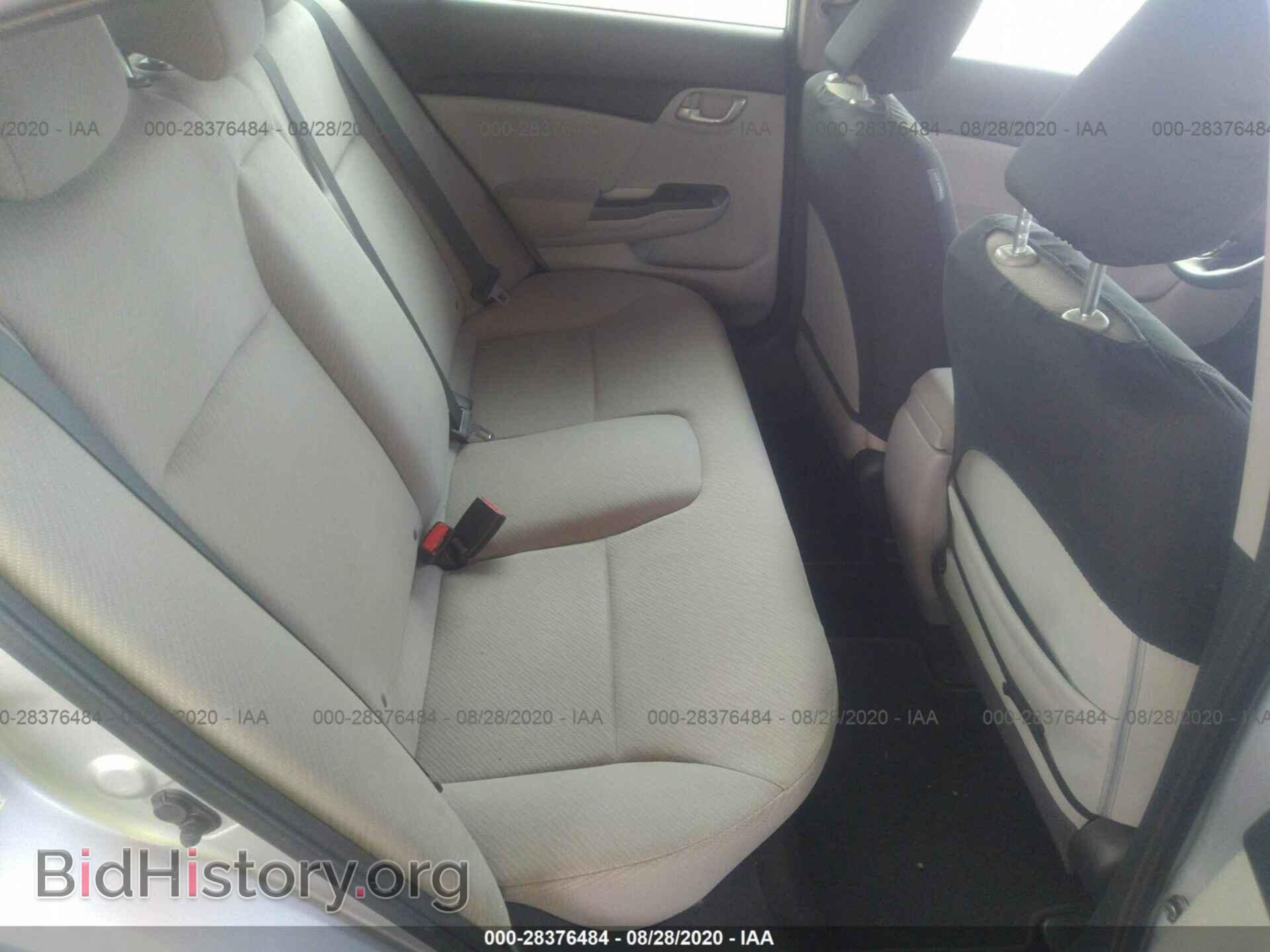 2013 HONDA CIVIC SDN - VIN: 19XFB2F55DE020504 - Фото 8