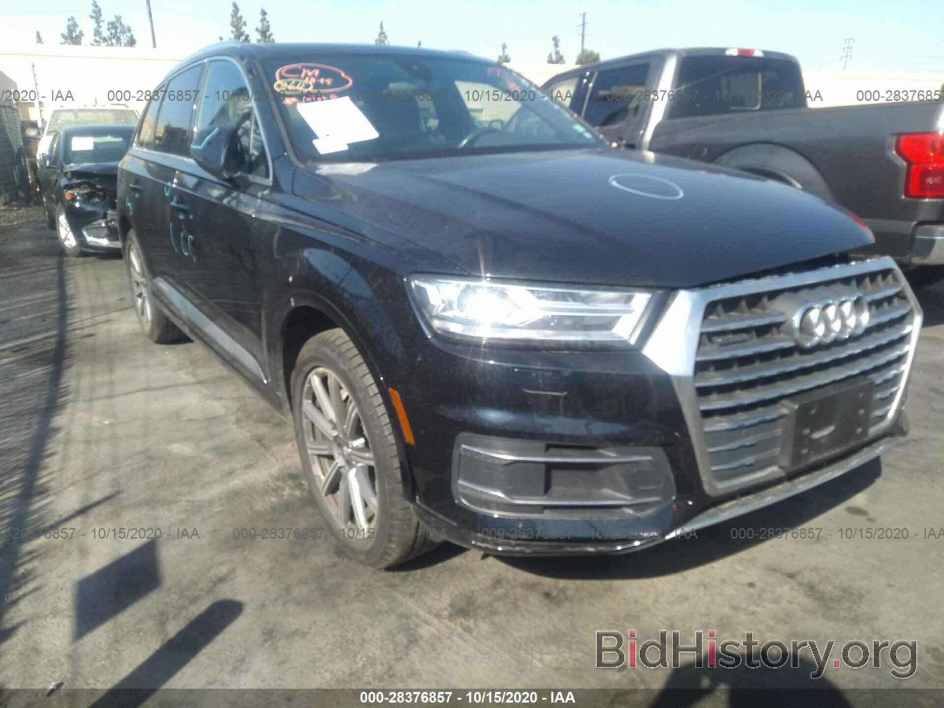 Photo WA1LHAF75JD011466 - AUDI Q7 2018