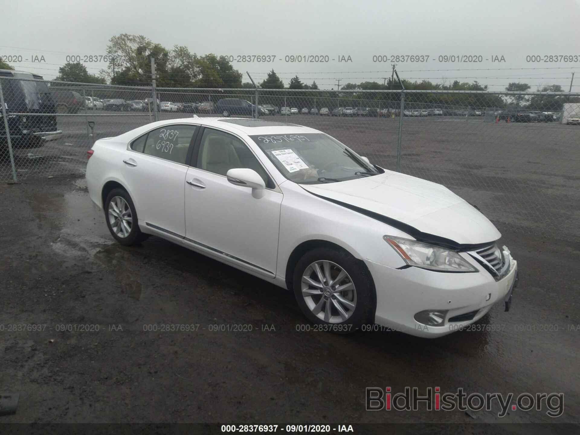 Photo JTHBK1EG3A2392376 - LEXUS ES 350 2010