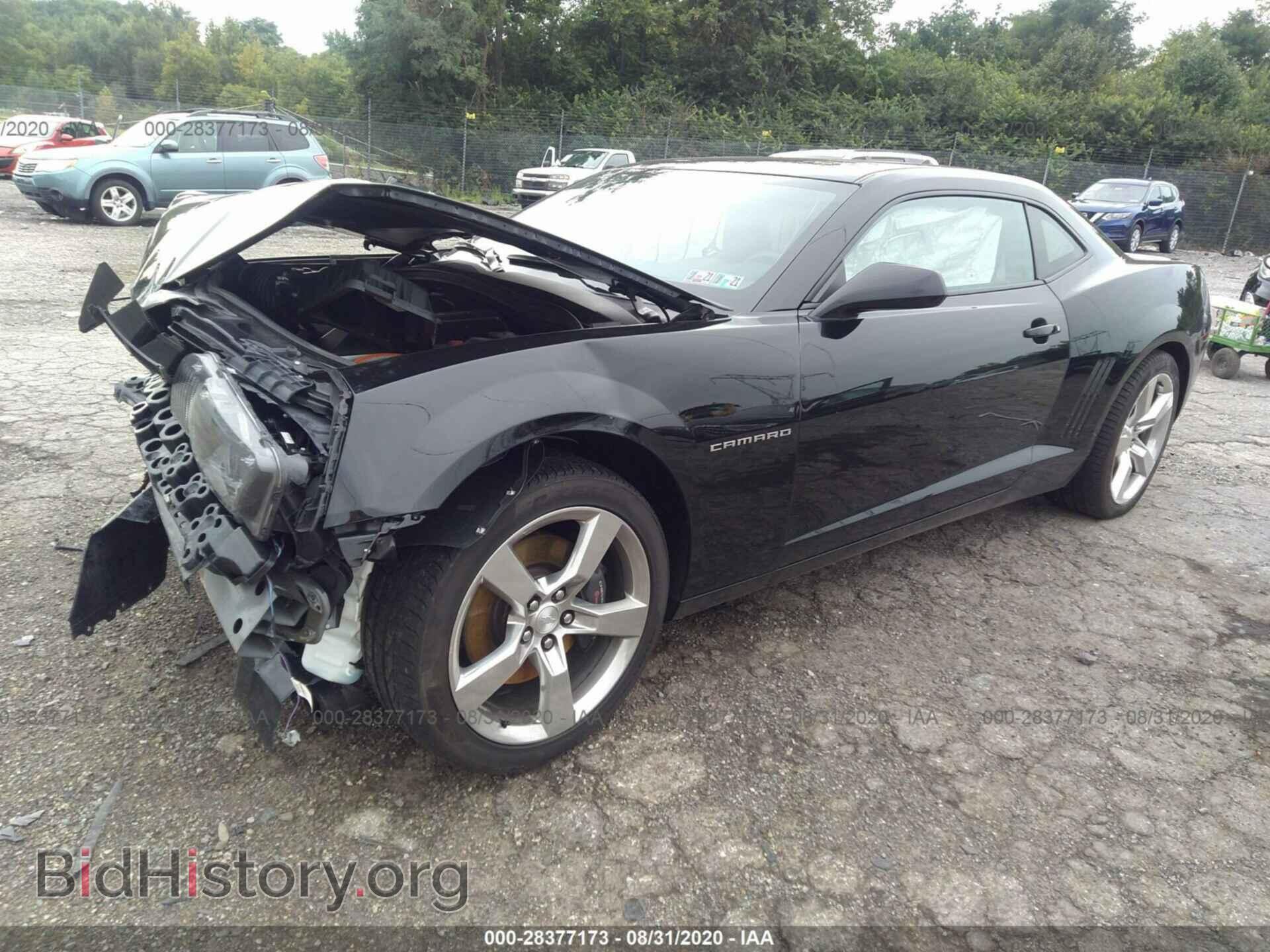 2011 CHEVROLET CAMARO - VIN: 2G1FT1EW4B9162199 - Фото 2