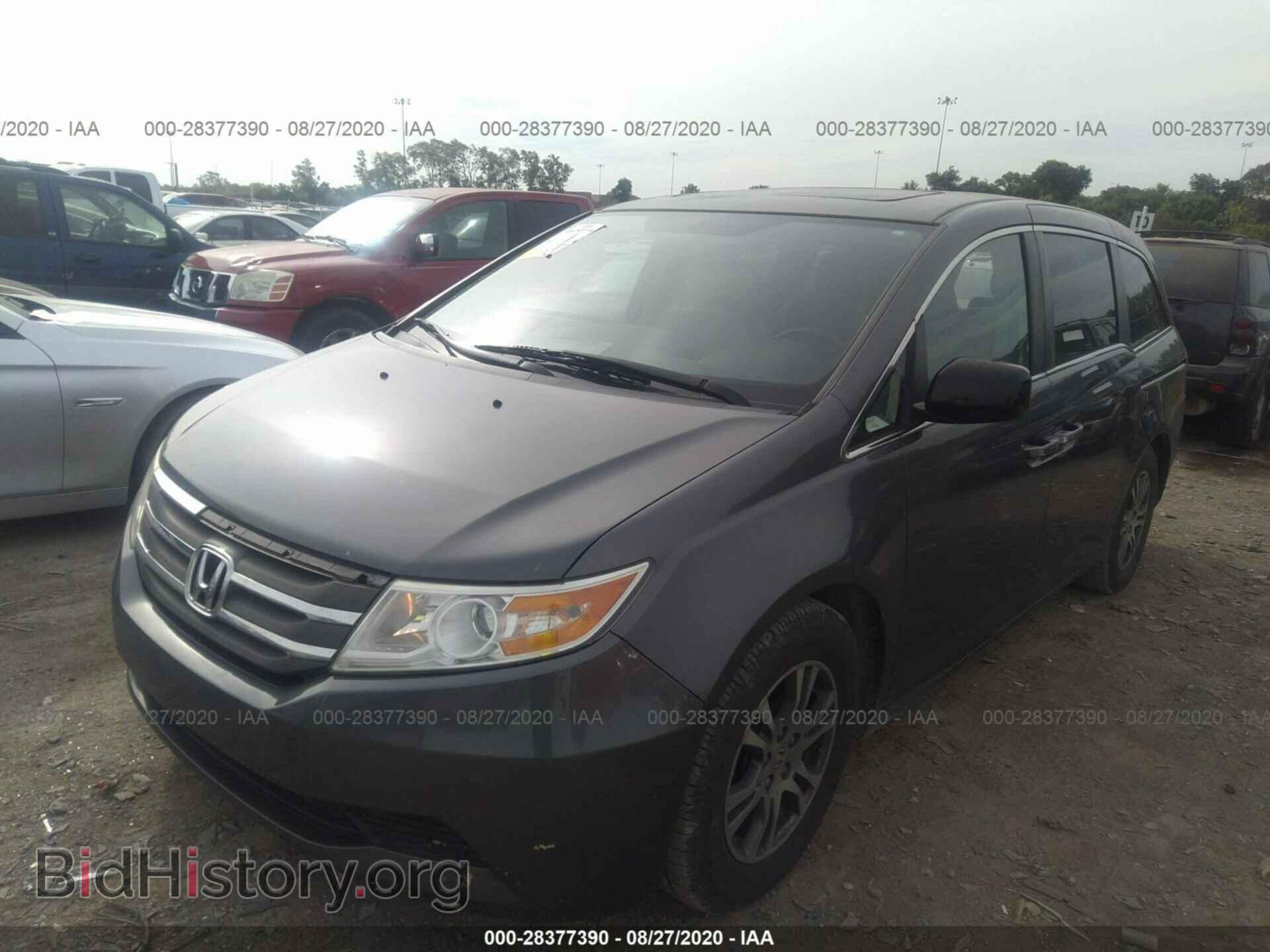 2013 HONDA ODYSSEY - VIN: 5FNRL5H62DB044450 - Фото 2