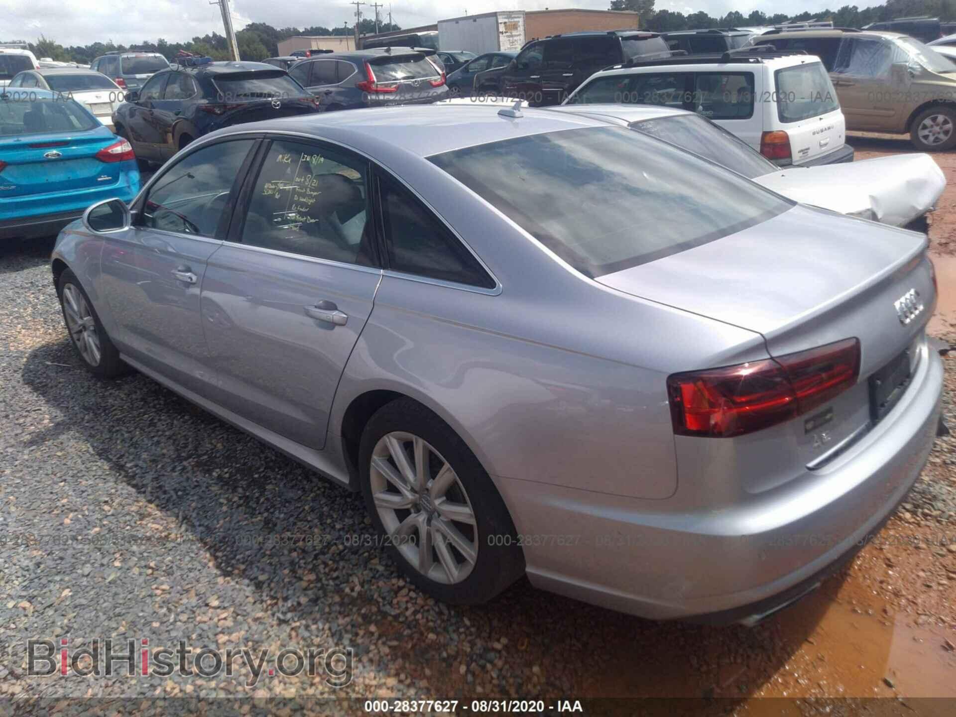 2016 AUDI A6 - VIN: WAUCFAFC4GN085633 - Фото 3