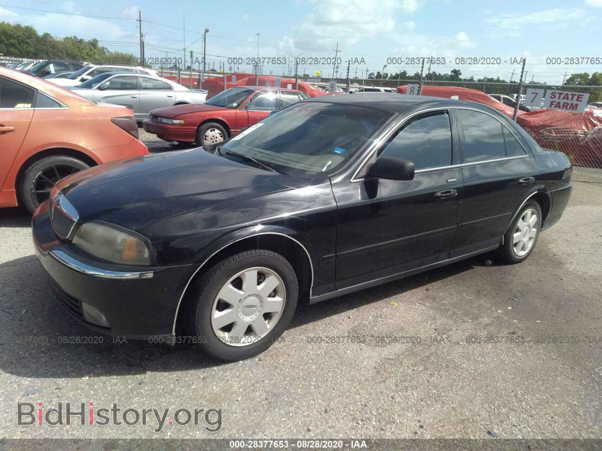 2004 LINCOLN LS - VIN: 1LNHM86SX4Y662735 - Фото 2