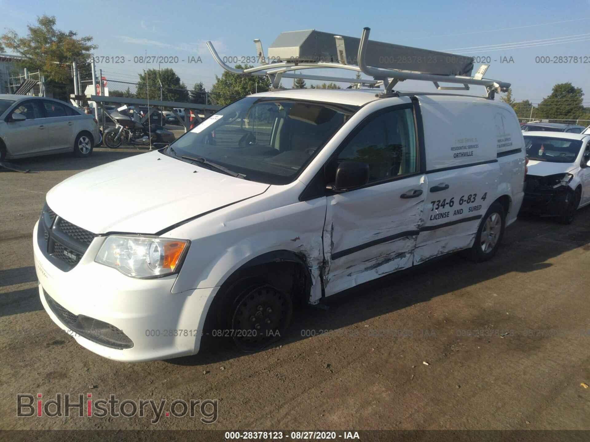 2013 RAM CARGO VAN - VIN: 2C4JRGAGXDR811878 - Фото 2