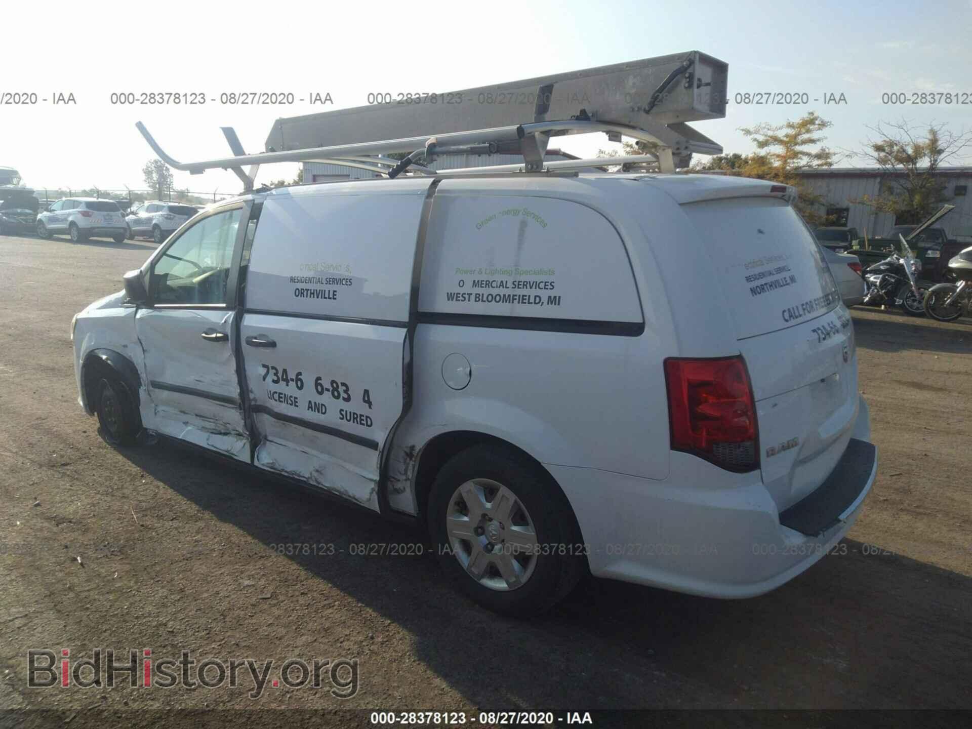 2013 RAM CARGO VAN - VIN: 2C4JRGAGXDR811878 - Фото 3