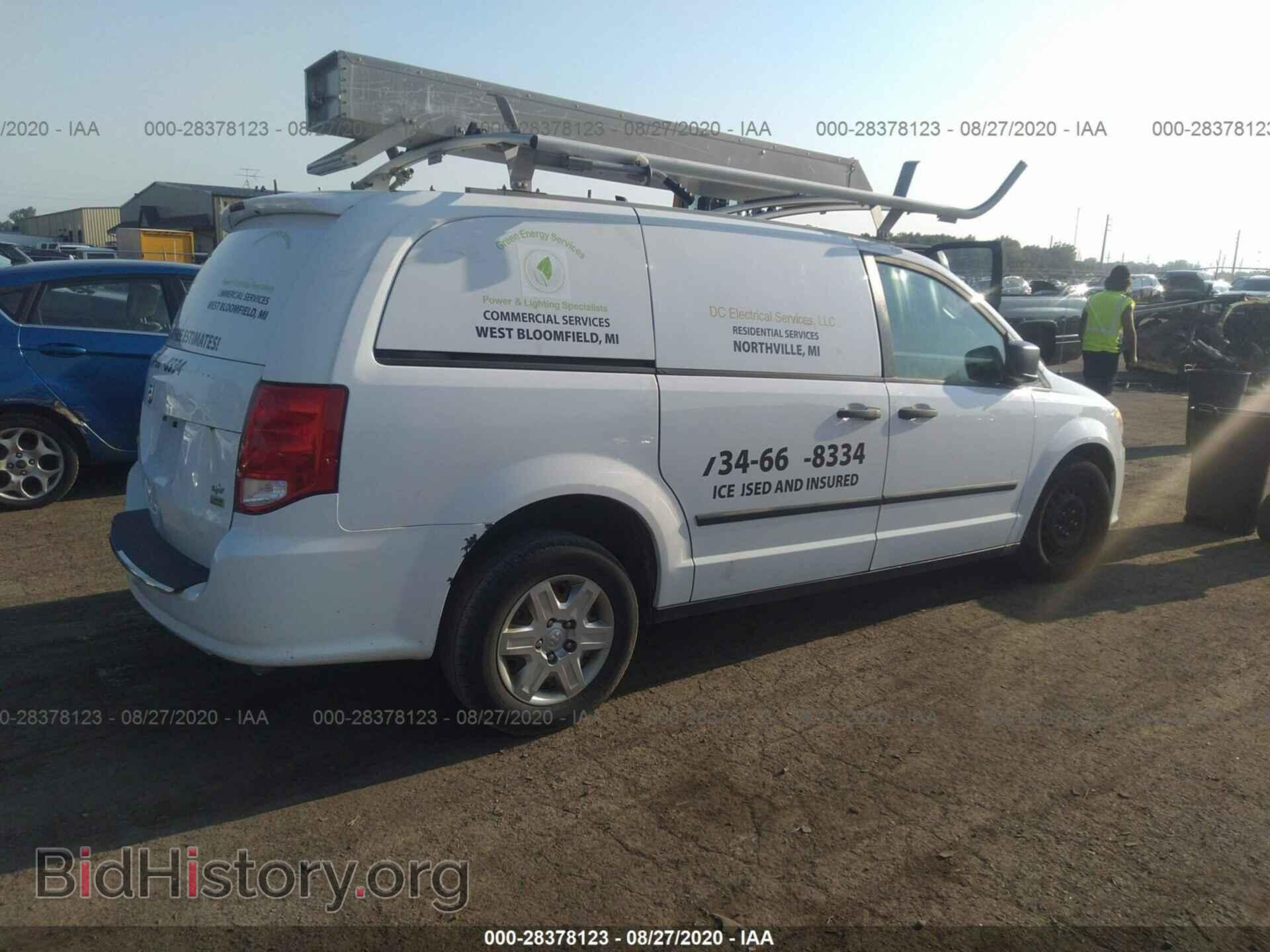 2013 RAM CARGO VAN - VIN: 2C4JRGAGXDR811878 - Фото 4
